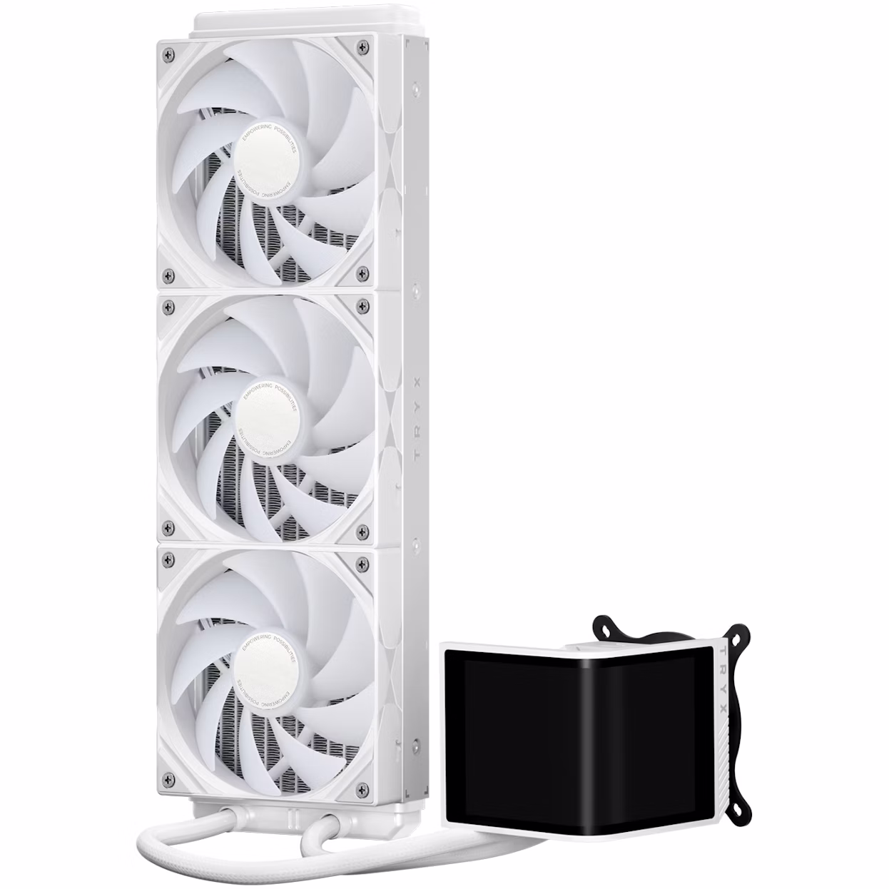  - Bundle Caixa ATX Phanteks Evolv Series X2 Branca DRGB + AIO TRYX Panorama SE 360mm
