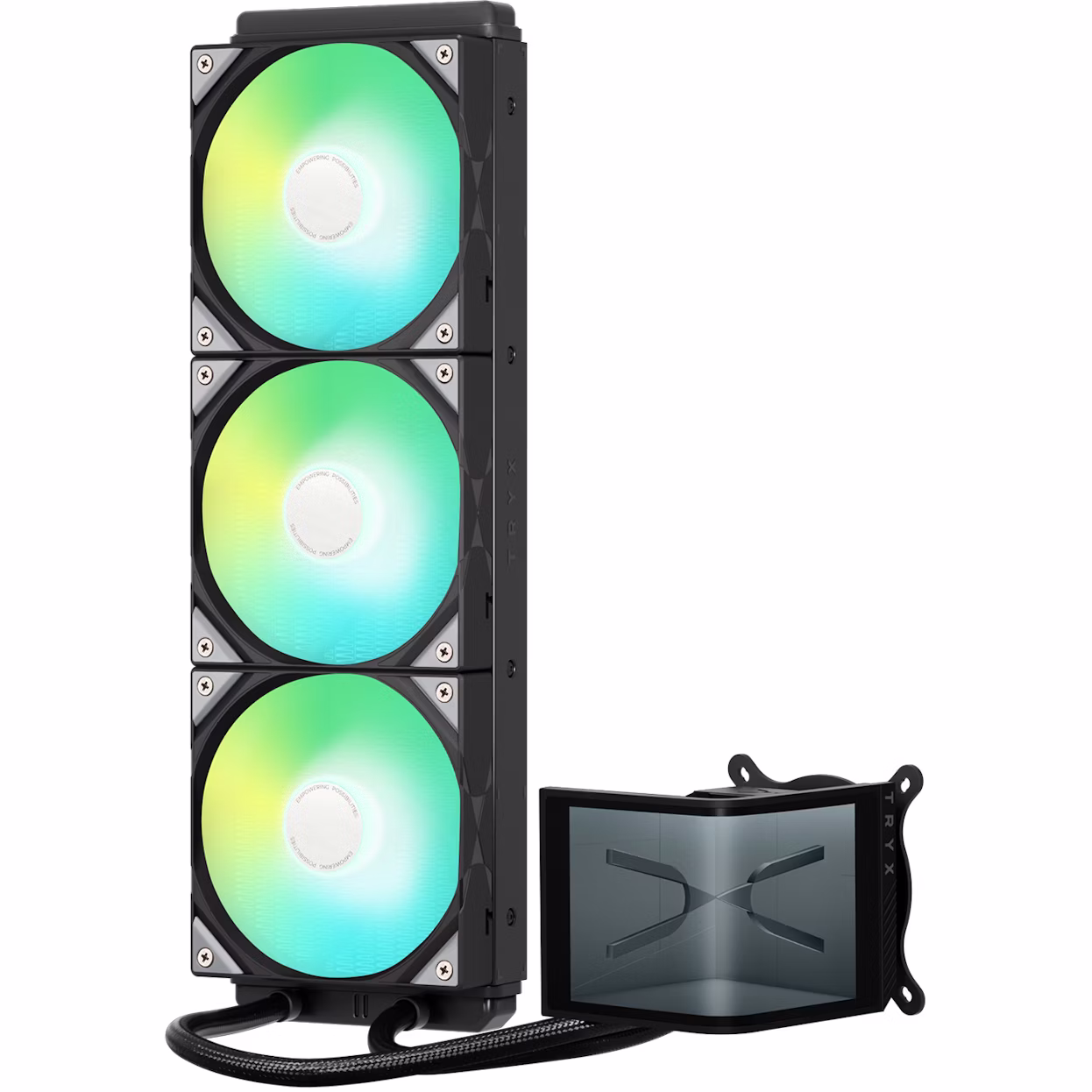  - Bundle Caixa ATX Phanteks Evolv Series X2 Preta DRGB + AIO TRYX Panorama SE 360mm