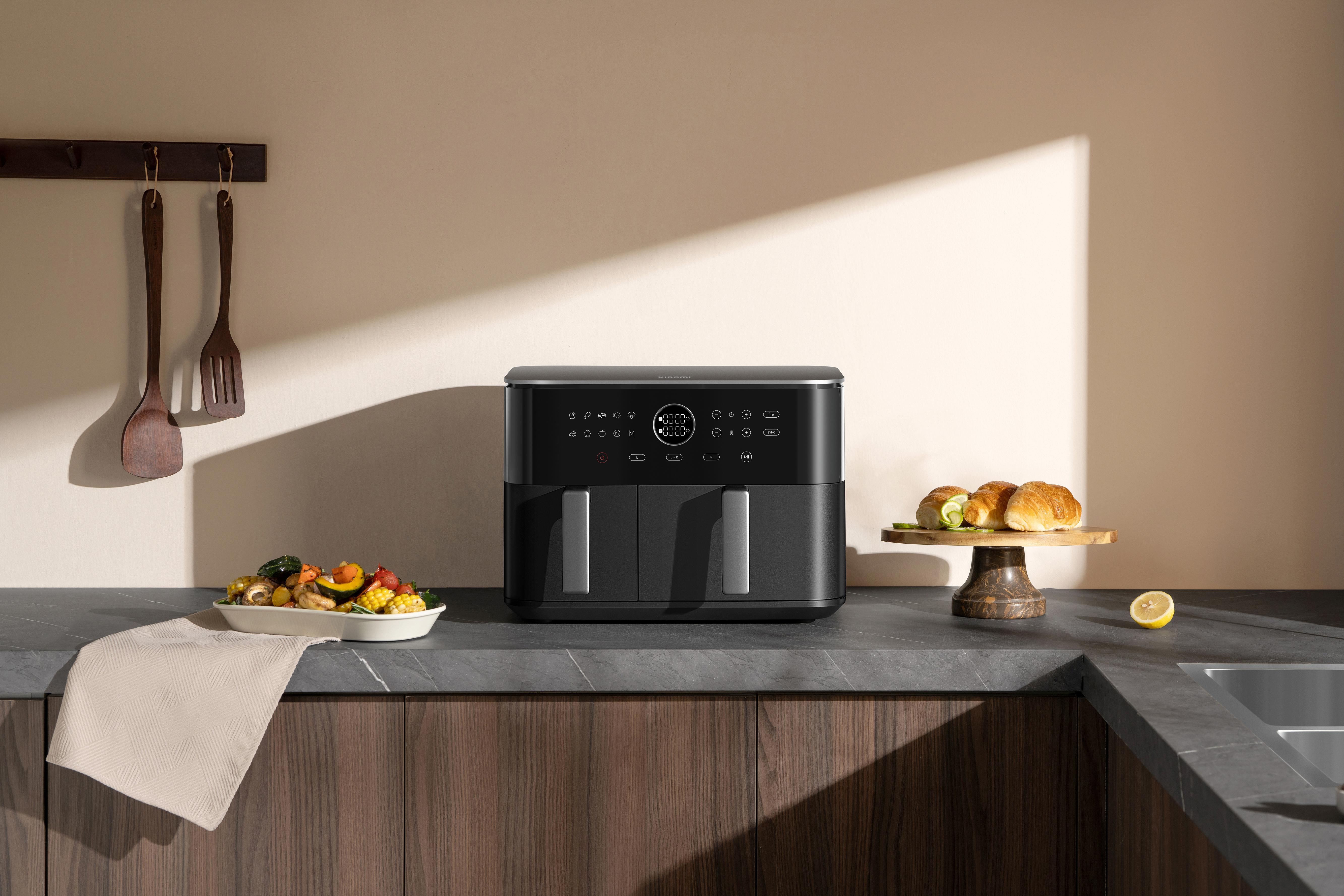 Xiaomi - Fritadeira (Sem Óleo) Xiaomi Dual Zone 10L