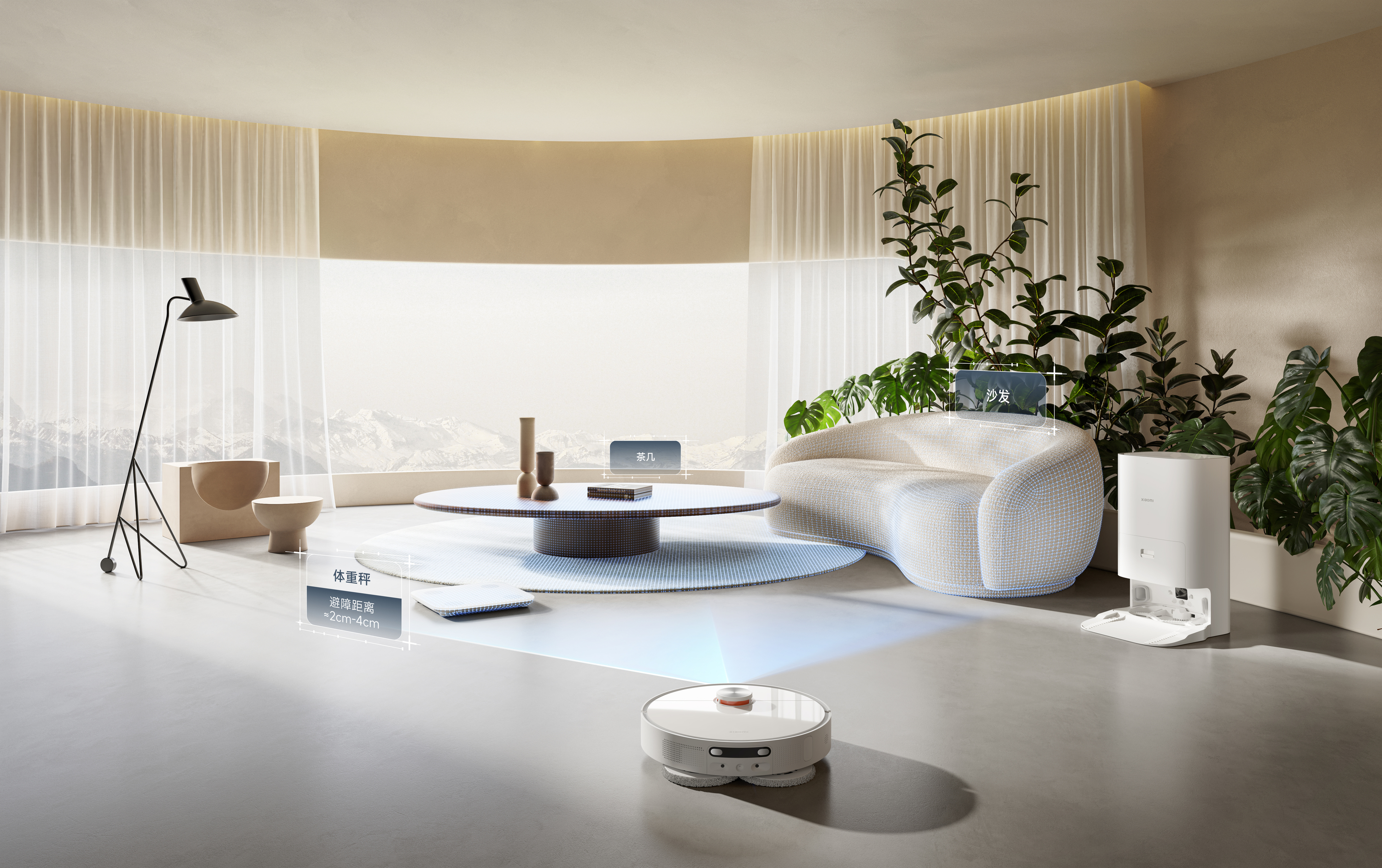 Xiaomi - Aspirador Robô Xiaomi Robot Vacuum X10+ com Base Autolimpeza