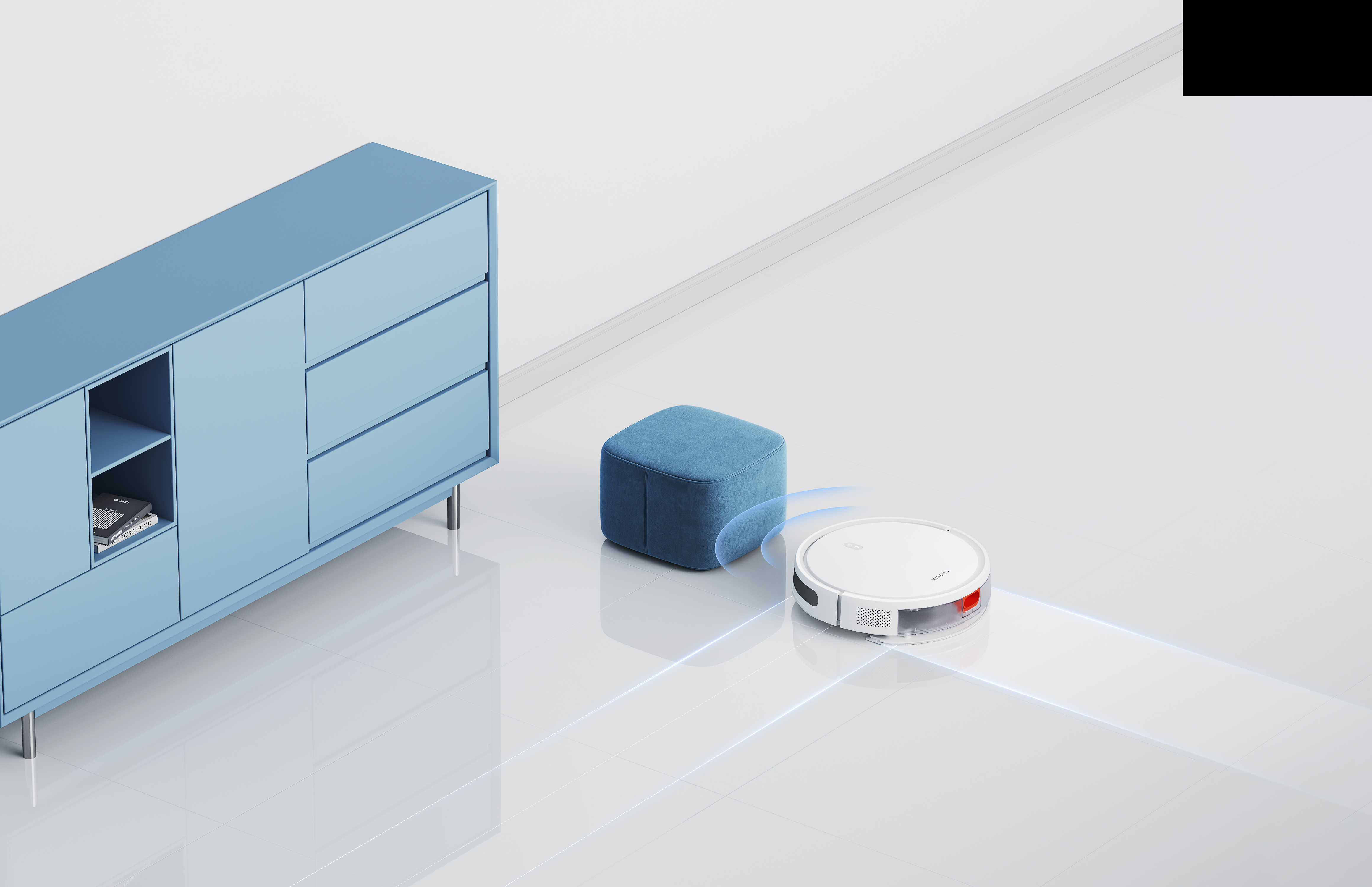 Xiaomi - Aspirador Robô Xiaomi Robot Vacuum E10