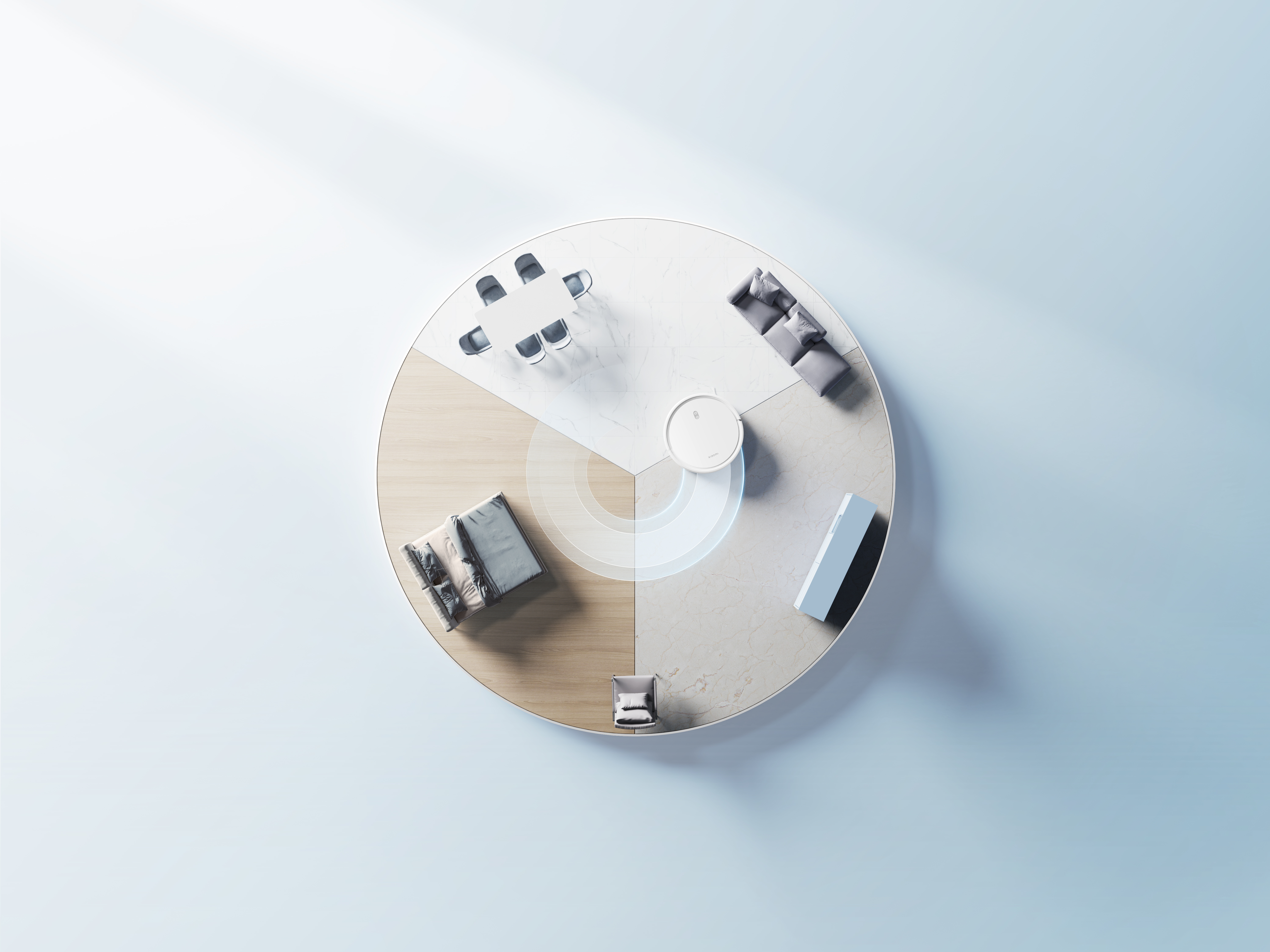 Xiaomi - Aspirador Robô Xiaomi Robot Vacuum E10