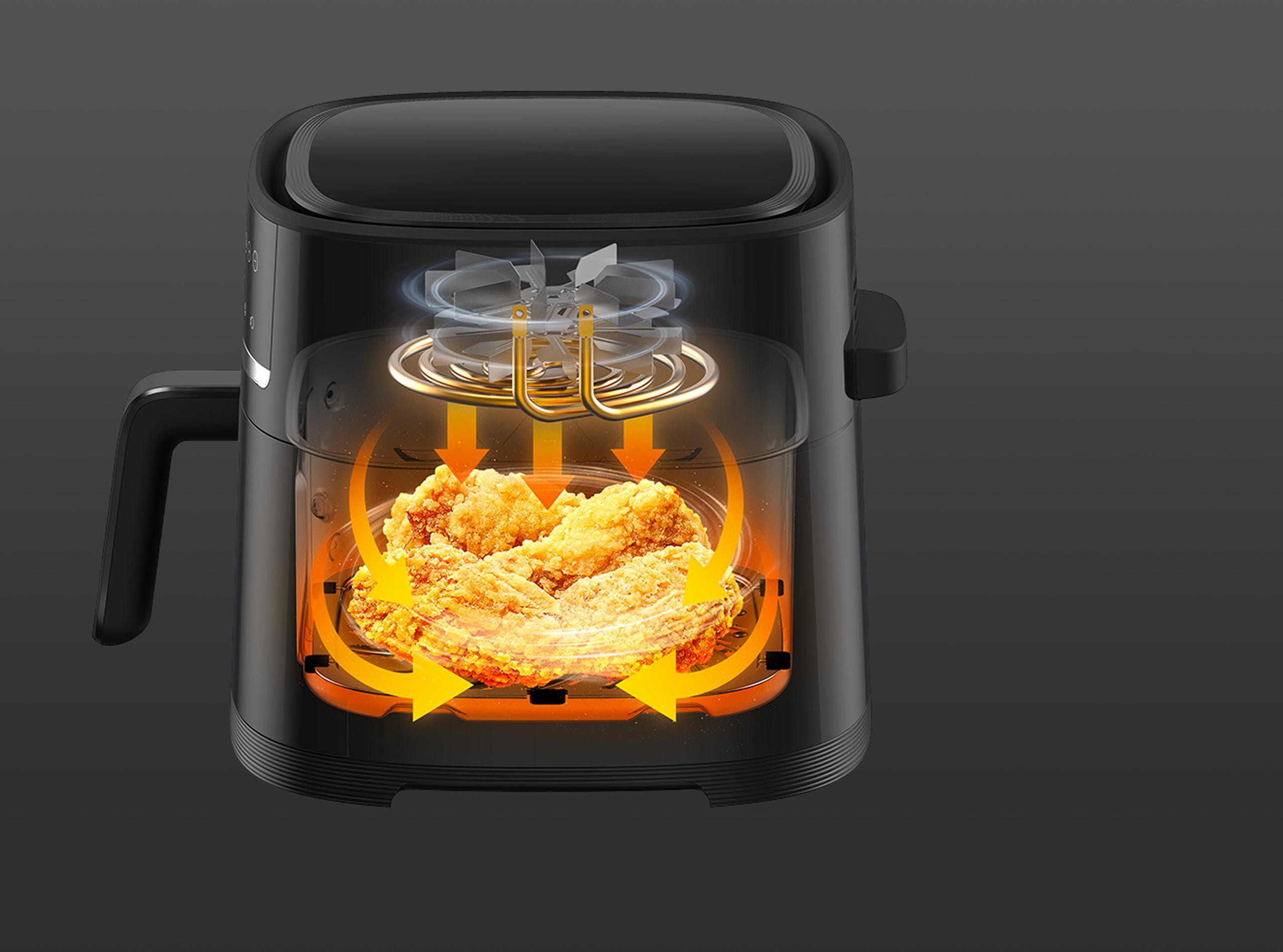 Xiaomi - ** B Grade ** Fritadeira Xiaomi Mi Smart Air Fryer 6 L