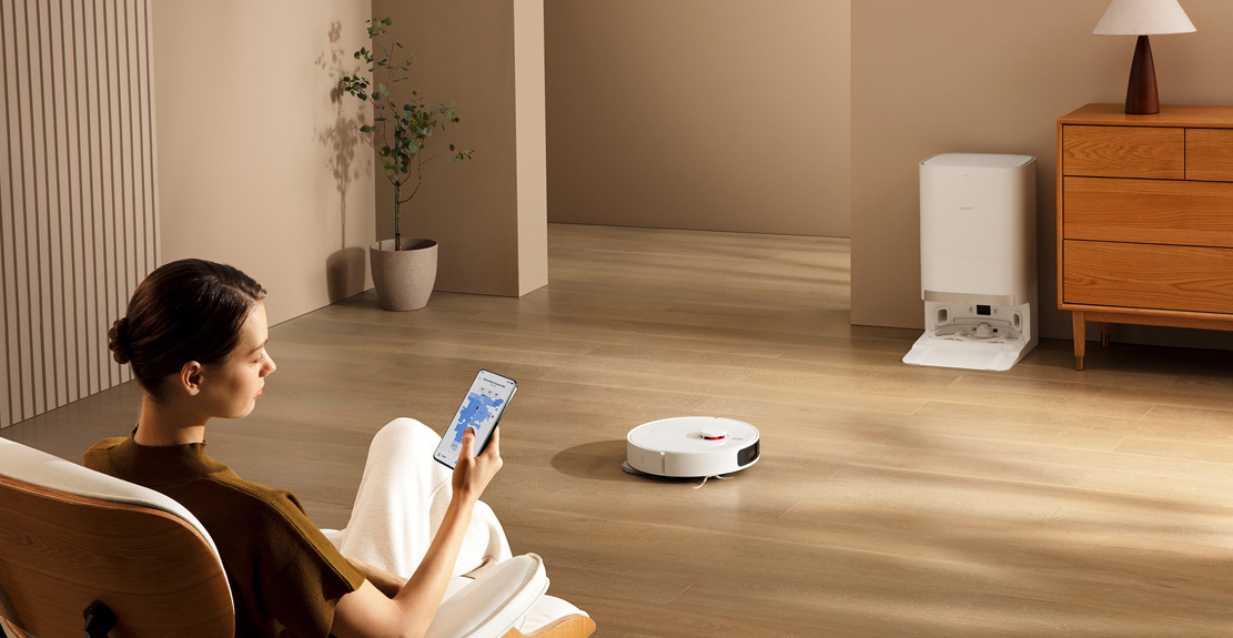 Xiaomi - Aspirador Robô Xiaomi Robot Vacuum X20+ com Base Autolimpeza