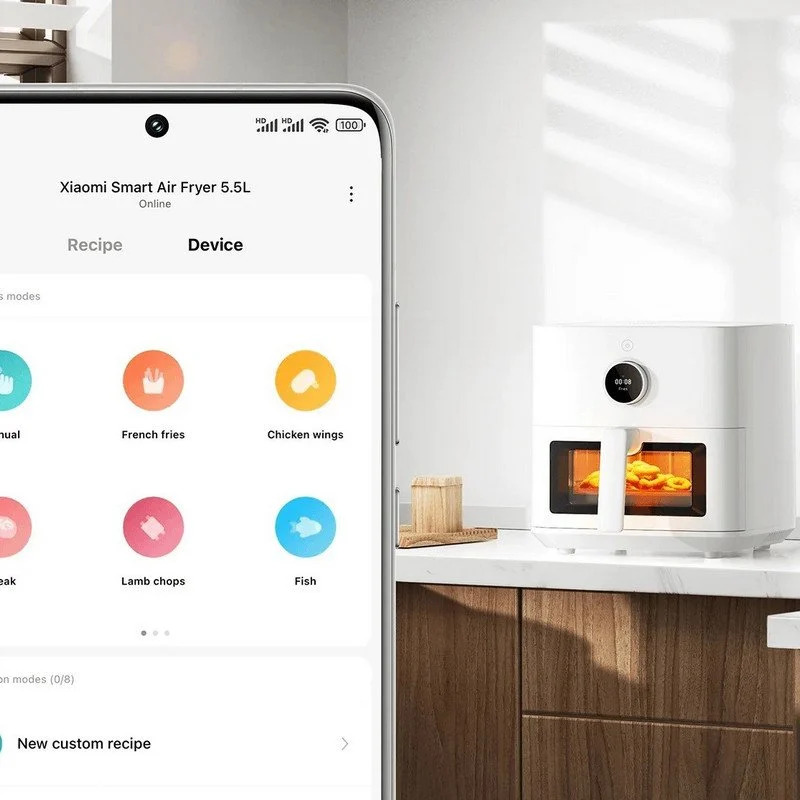 Xiaomi - Fritadeira Xiaomi Mi Smart Air Fryer 5.5 L