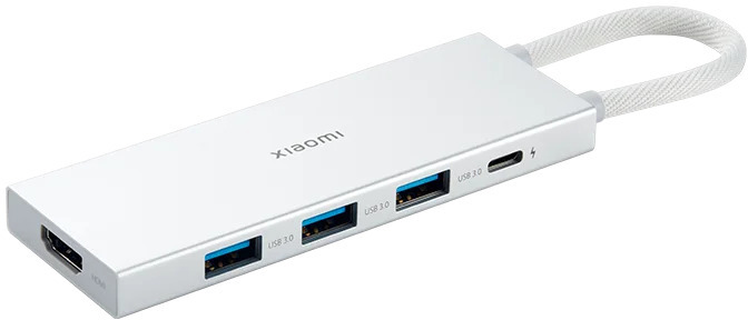 Hub Xiaomi 5-in-1 USB-C 3.0 > 3x USB-A 3.0 + 1x USB-C + 1x HDMI