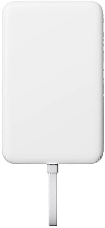 Picture of Picture of Power Bank Magnética Xiaomi 10000mAh com Cabo Integrado Branco
