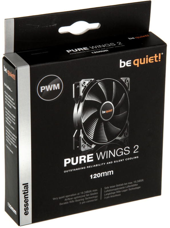 be quiet! - Ventoinha be quiet! Pure Wings 2 PWM 120mm