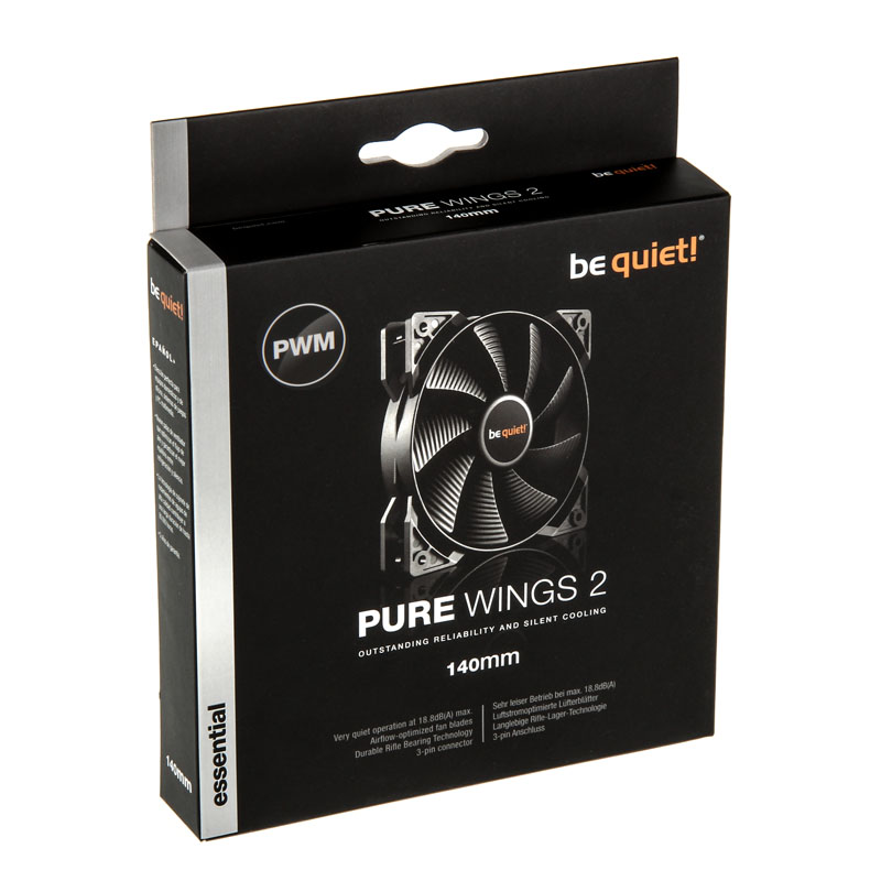 be quiet! - Ventoinha be quiet! Pure Wings 2 PWM 140mm