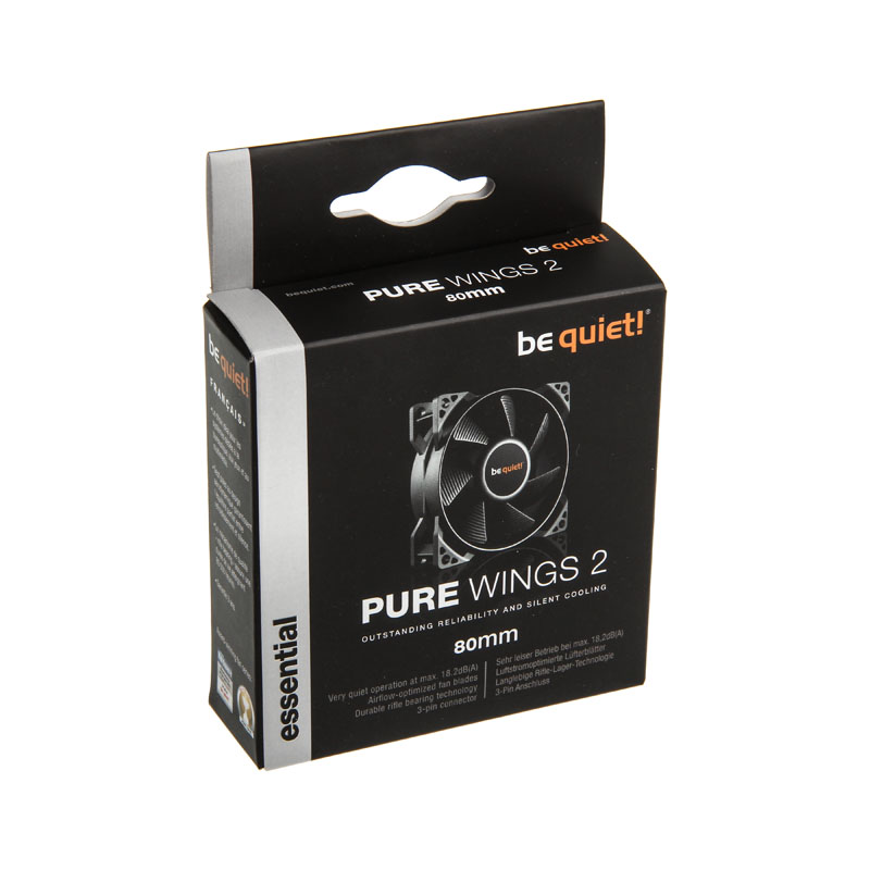 be quiet! - Ventoinha be quiet! Pure Wings 2 80mm