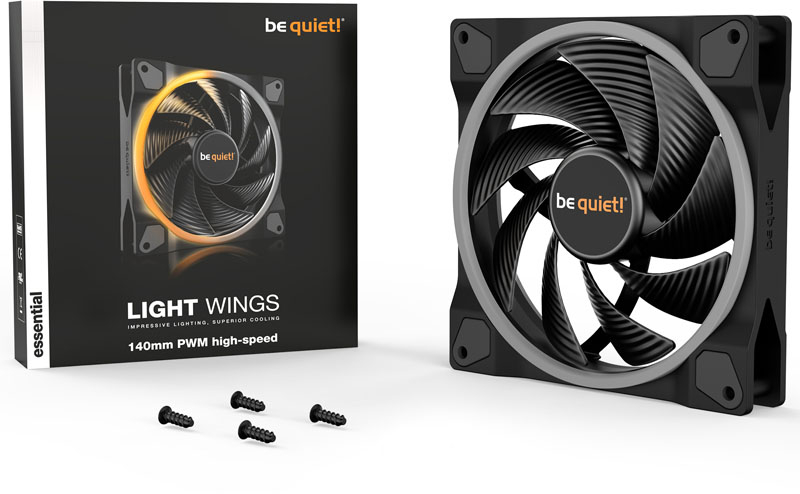be quiet! - Ventoinha be quiet! Light Wings PWM High-Speed 140mm