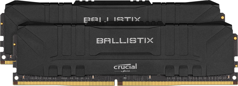 Crucial Kit 64GB (2 x 32GB) DDR4 3200MHz Ballistix Black CL16