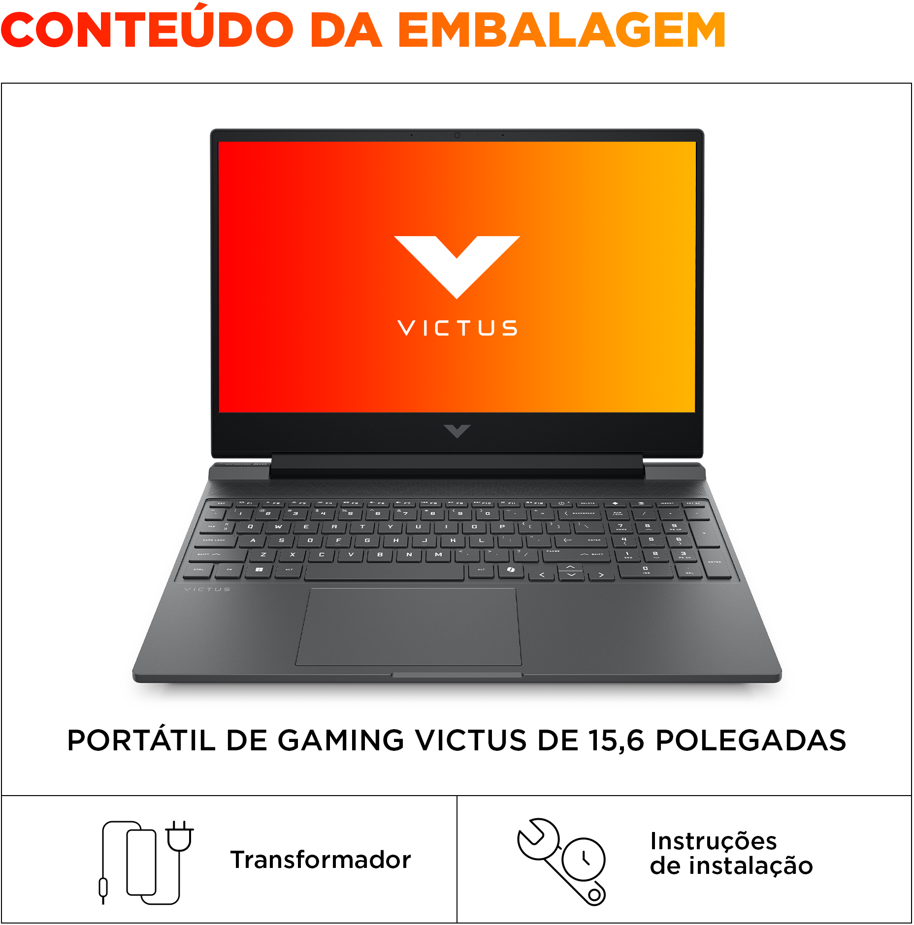 HP - Portátil HP Victus 15-fb3030np 15.6" Ryzen 5 240 24GB DDR5 1TB RTX 5050 FHD 144Hz
