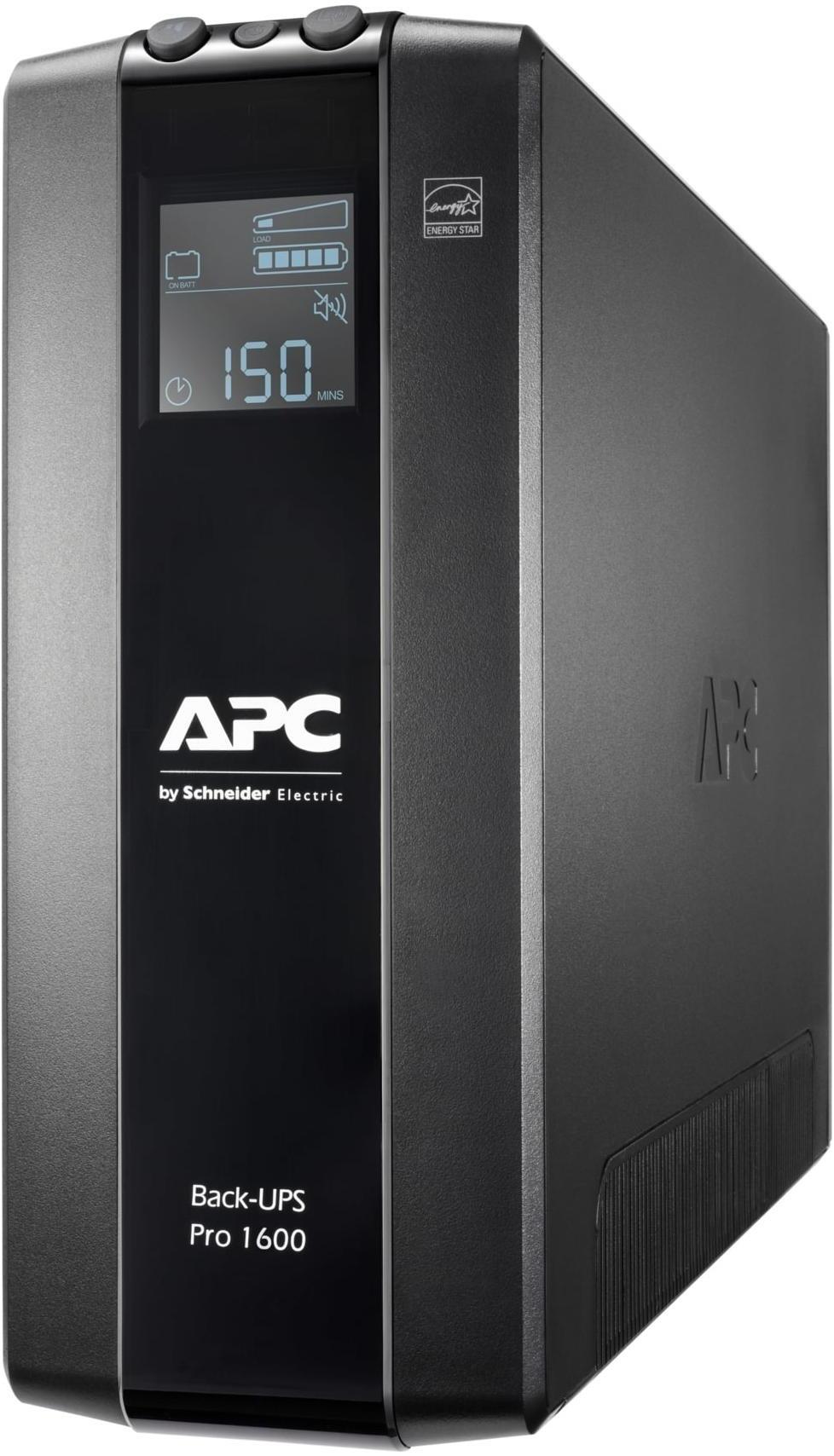 APC - UPS APC Back-UPS Pro BR 1600VA 8 Tomadas AVR Interface LCD