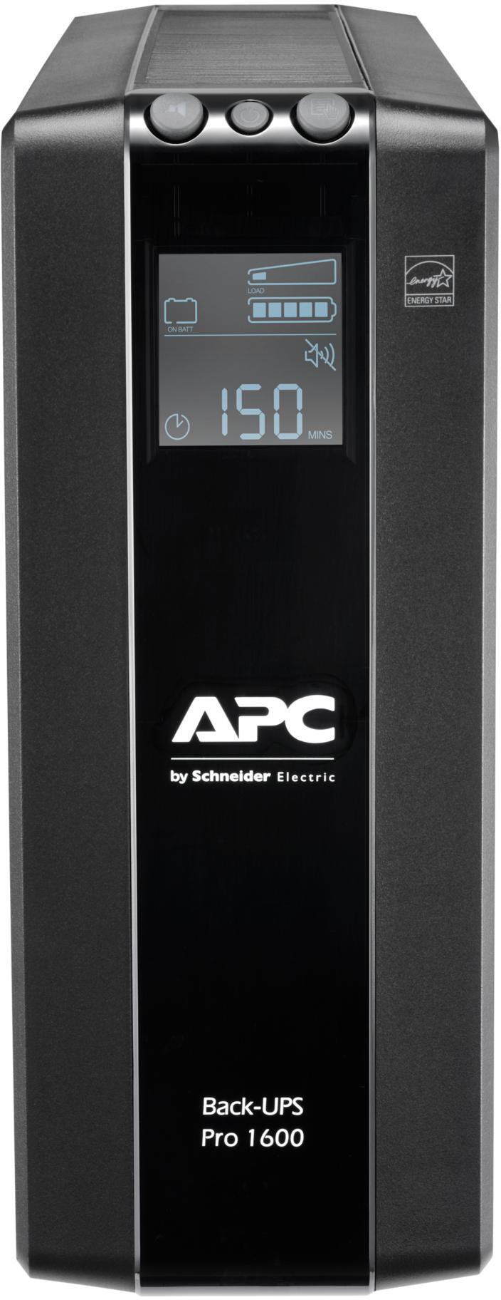 APC - UPS APC Back-UPS Pro BR 1600VA 8 Tomadas AVR Interface LCD