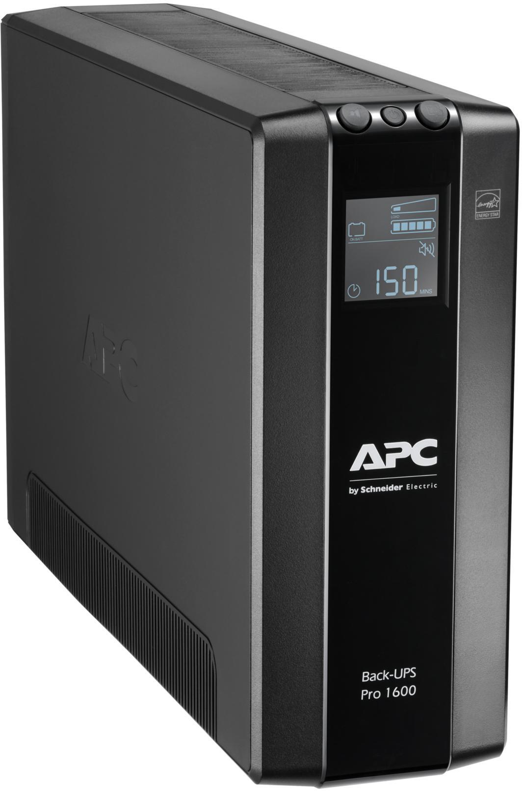 APC - UPS APC Back-UPS Pro BR 1600VA 8 Tomadas AVR Interface LCD