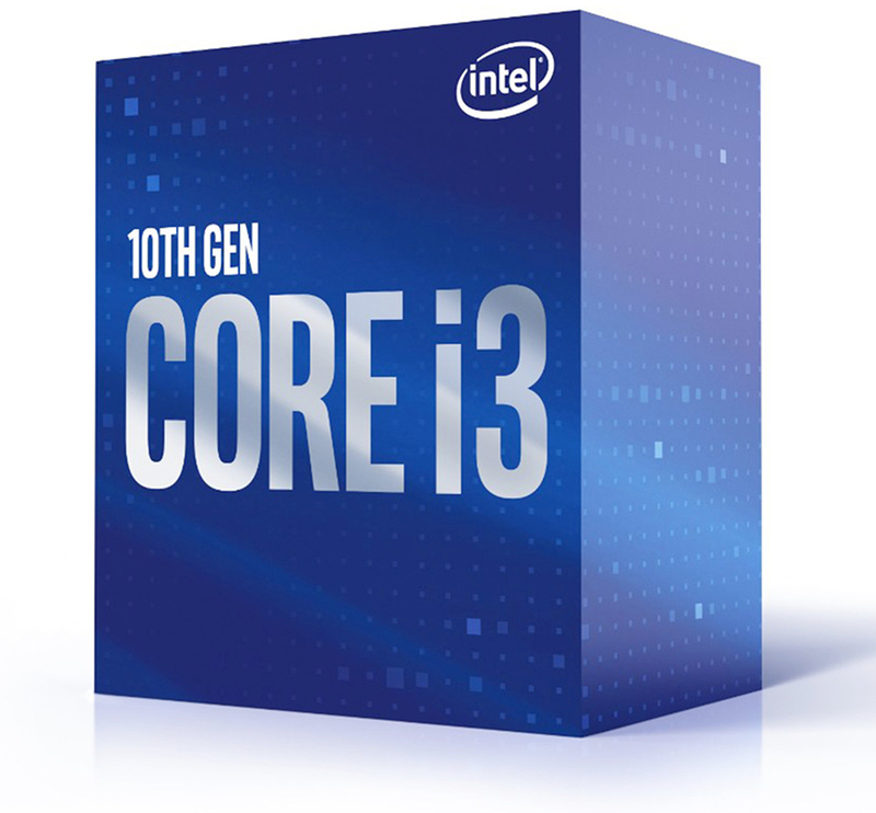 ** B Grade ** Processador Intel Core i3 10100F 4-Core (3.6GHz-4.3GHz) 6MB Skt1200