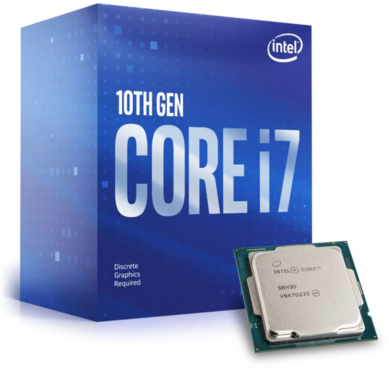 Intel - Processador Intel Core i7 10700F 8-Core (2.9GHz-4.8GHz) 16MB Skt1200