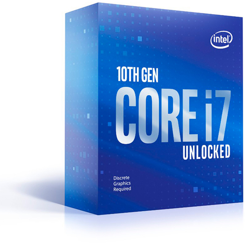 Intel - Processador Intel Core i7 10700KF 8-Core (3.8GHz-5.1GHz) 16MB Skt1200