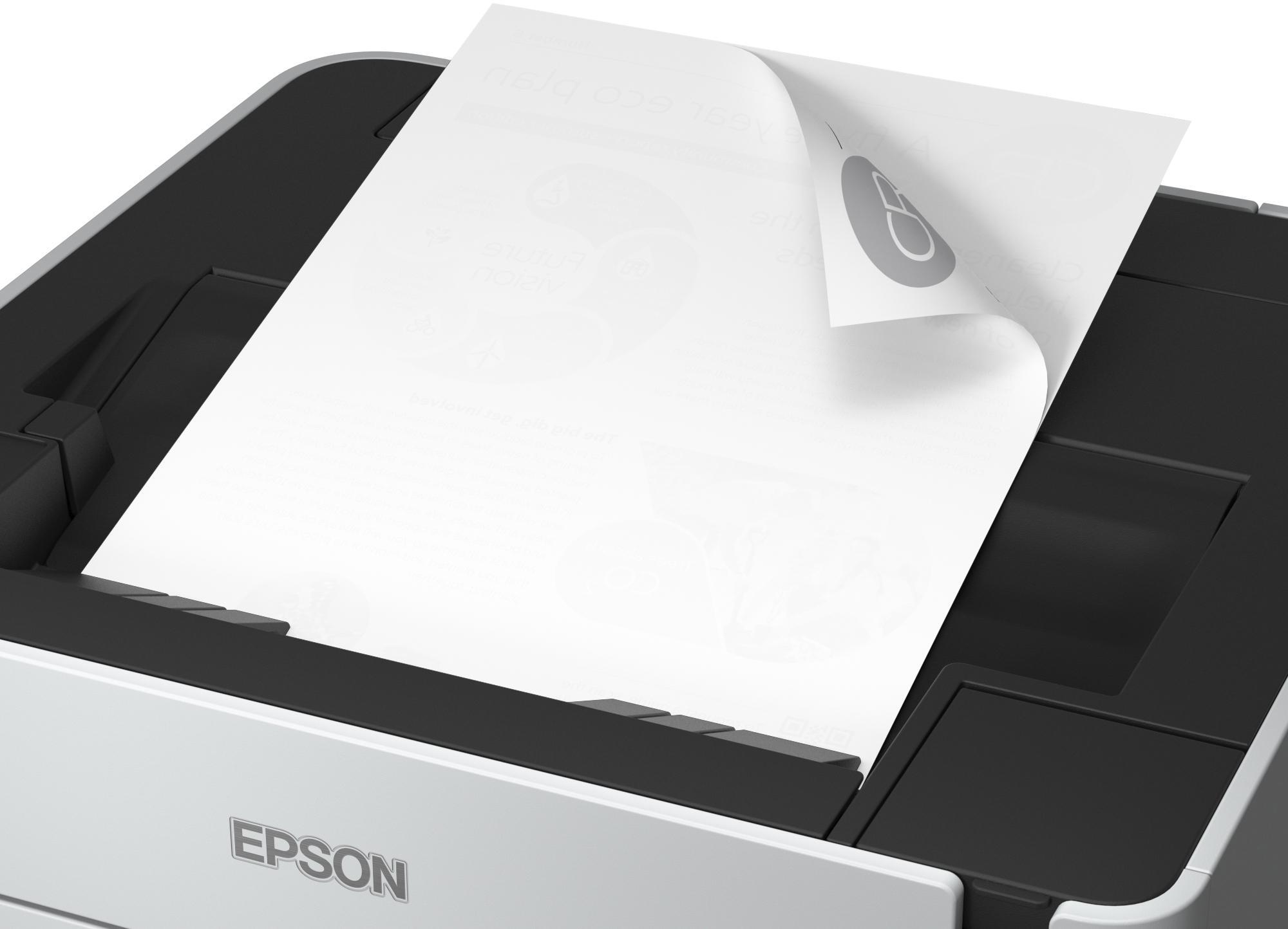 Epson - Impressora Epson EcoTank ET-M1180 Wi-Fi Monocromática