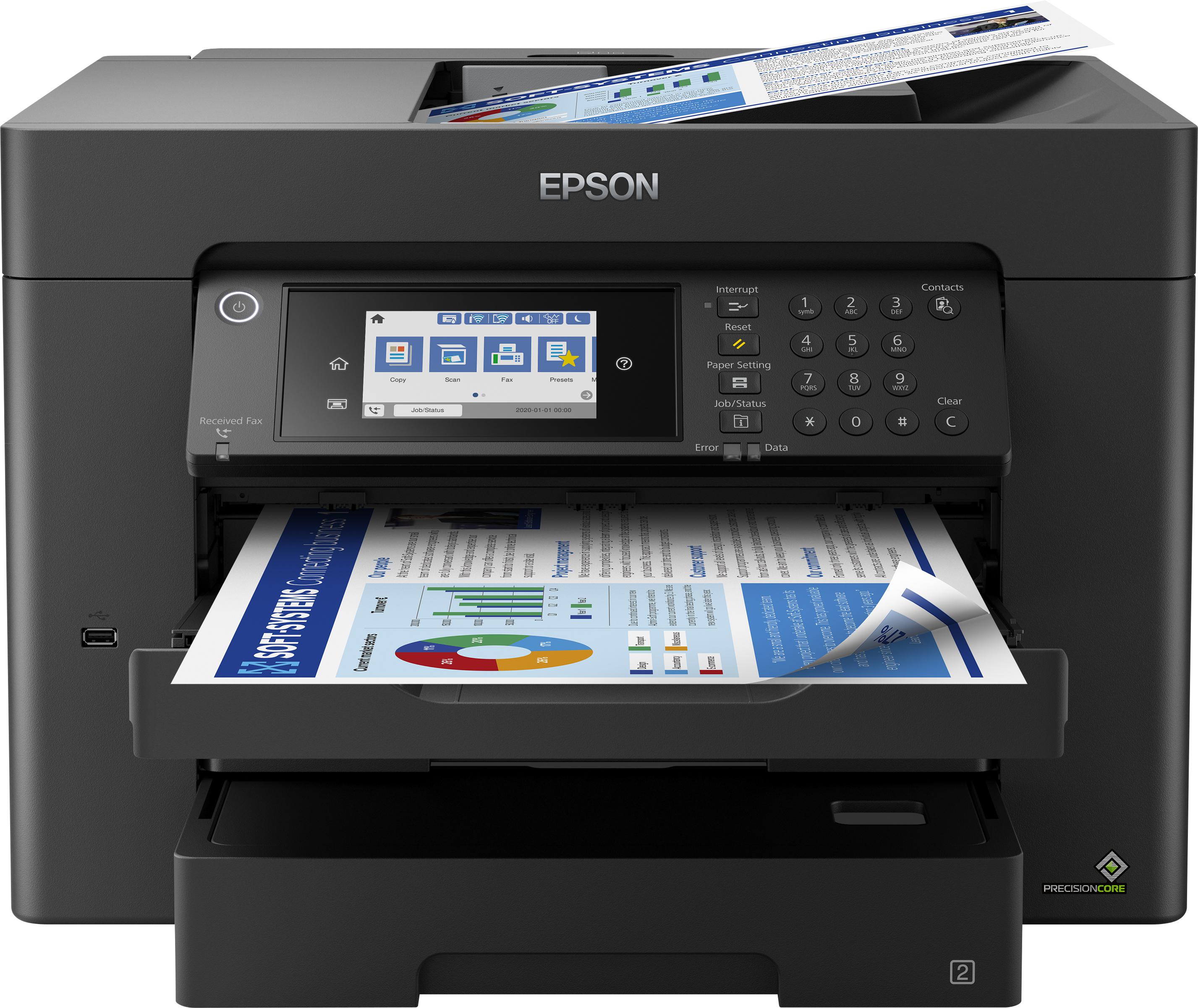 Epson - Multifunções Epson WorkForce Pro WF-7840 A3 Wi-Fi