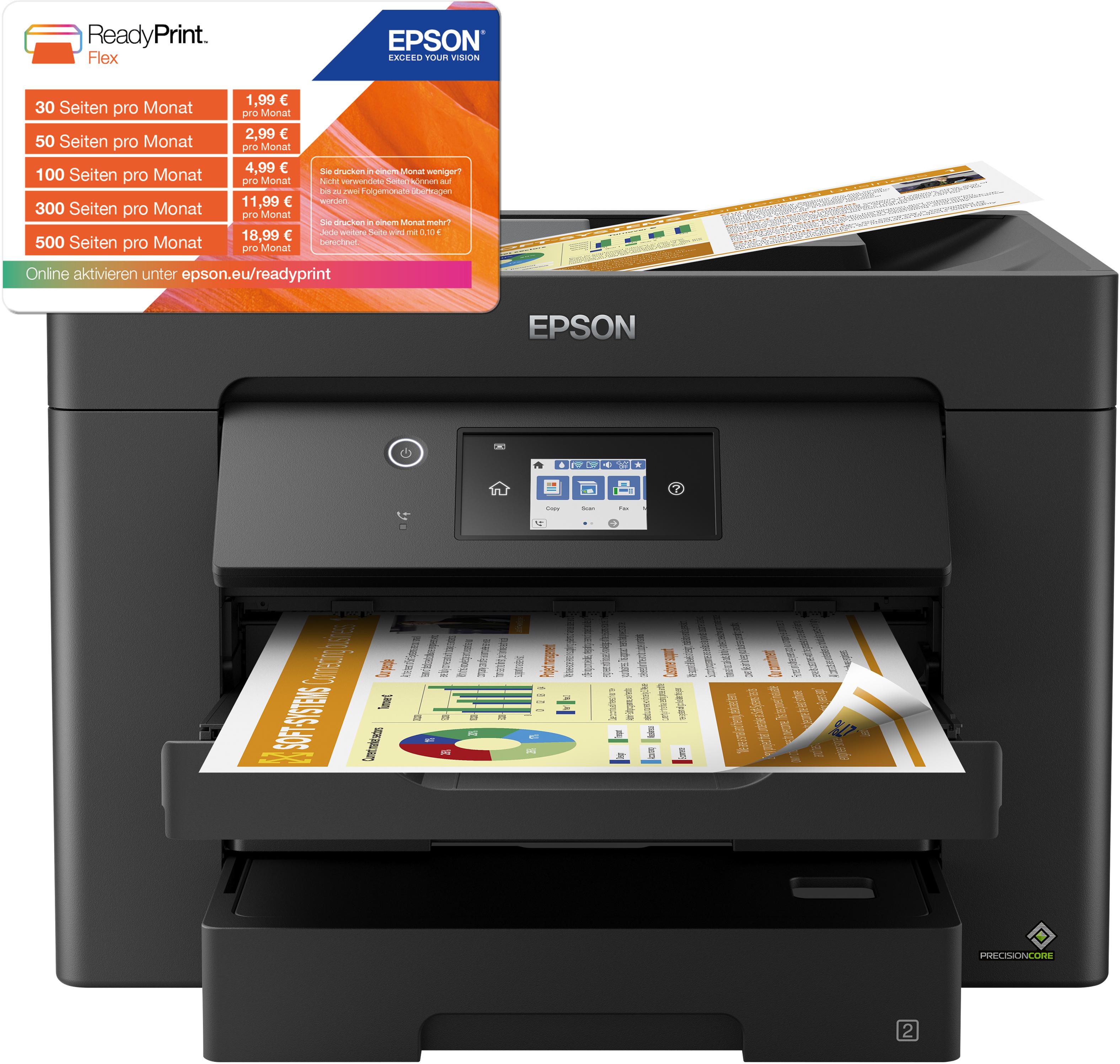 Epson - Multifunções Epson WorkForce WF-7830DTWF A3 Wi-Fi