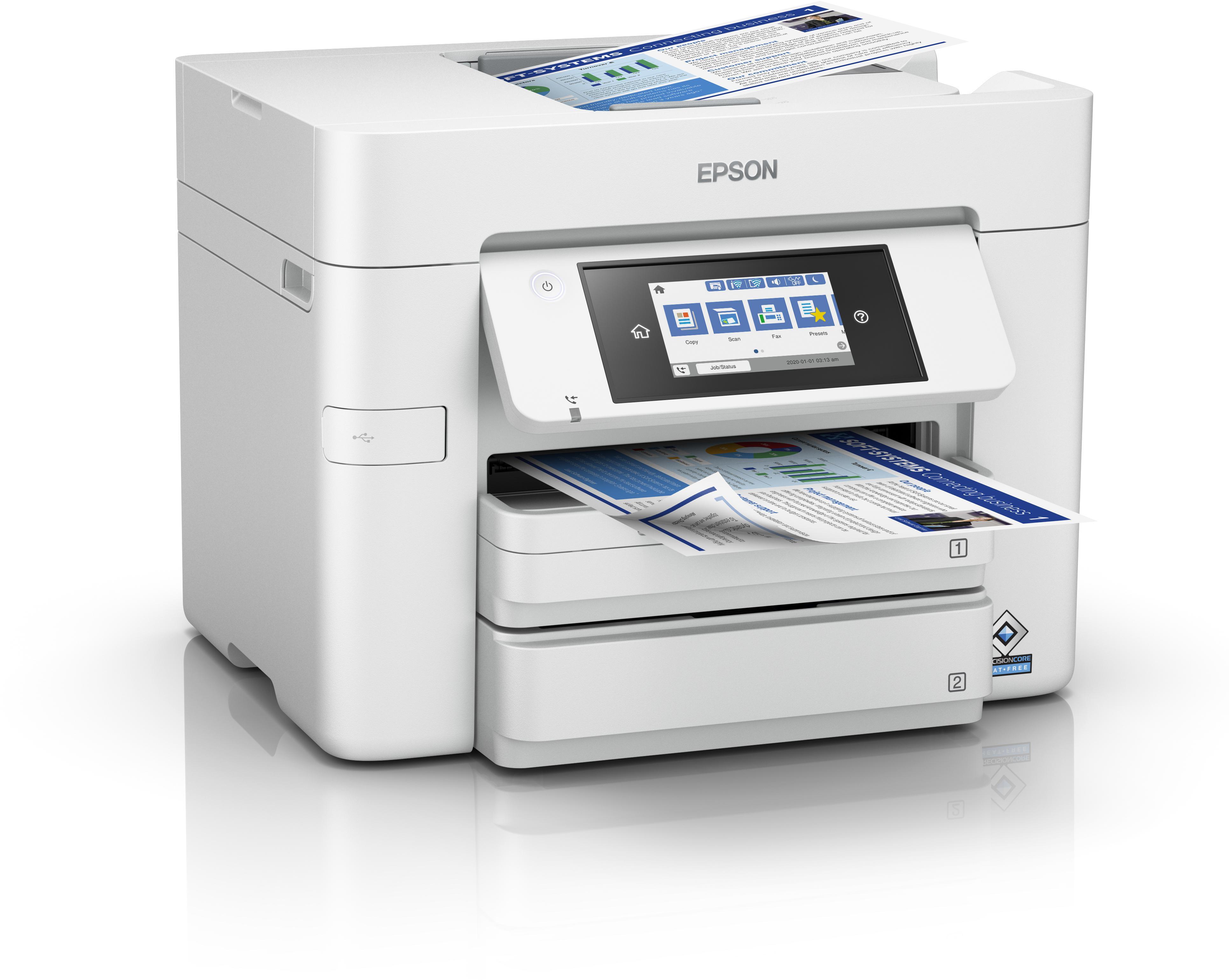 Epson - Multifunções Epson WorkForce WF-4810DTWF Wi-Fi