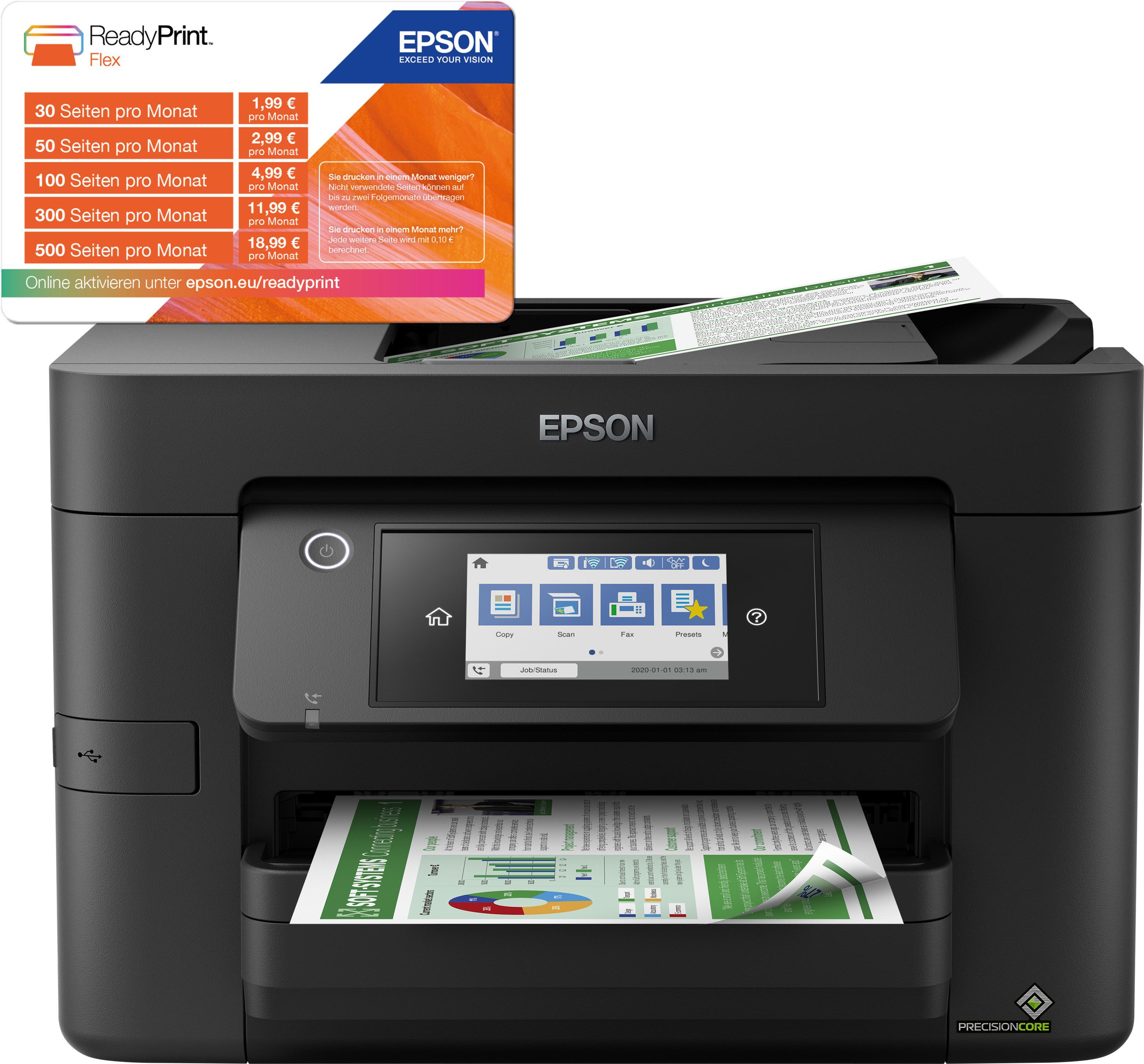 Epson - Multifunções Epson WorkForce Pro WF-4820DWF Wi-Fi