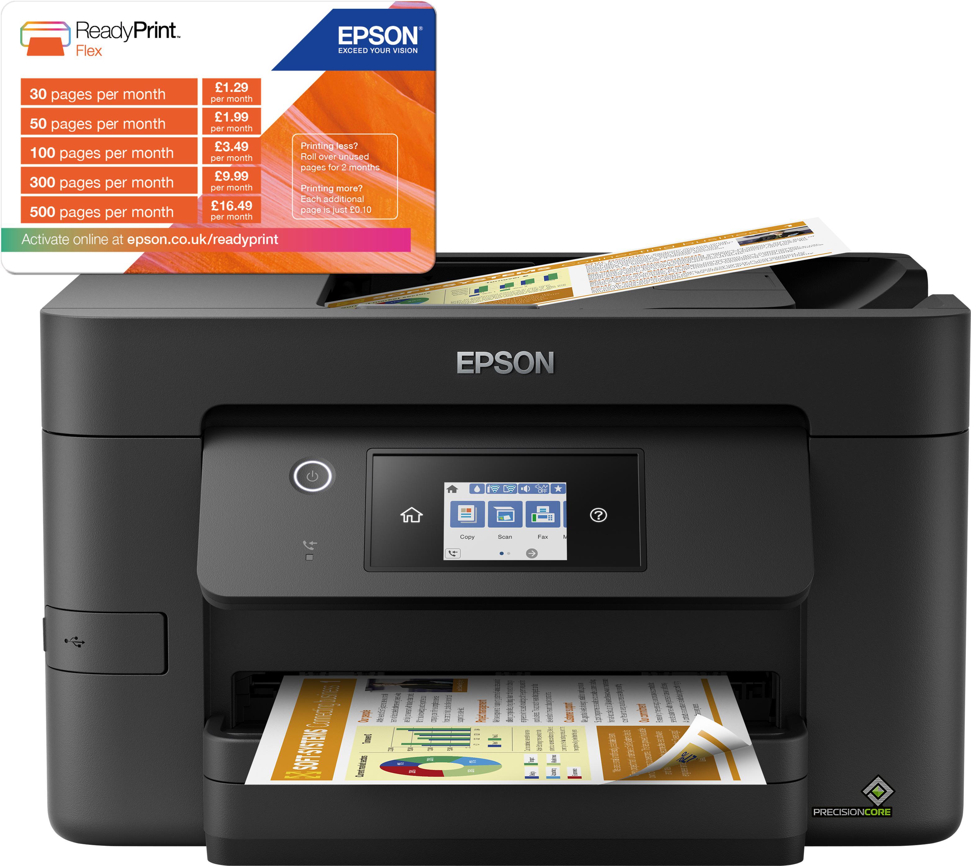 Epson - Multifunções Epson WorkForce Pro WF-3820DWF Wi-Fi