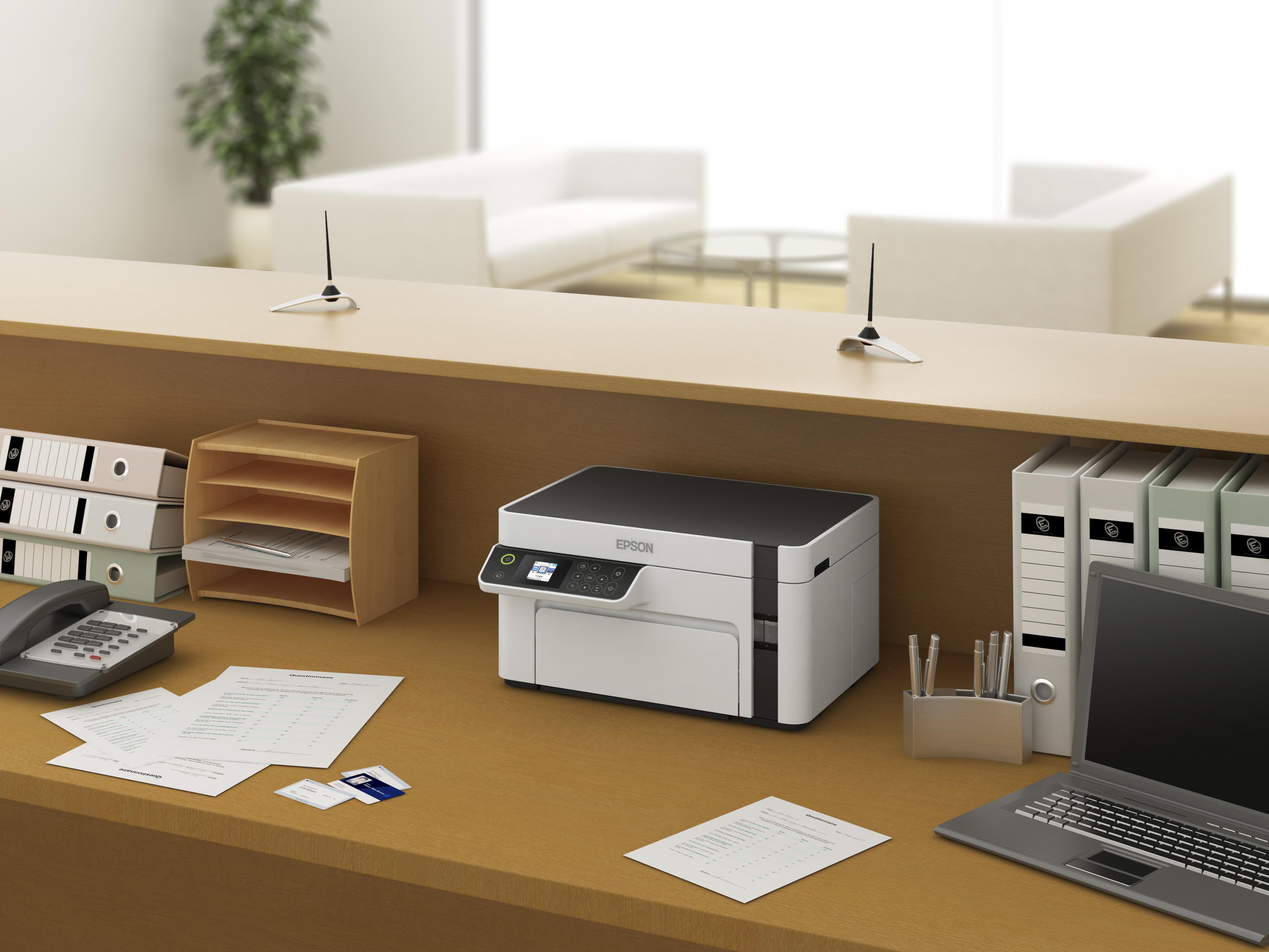 Epson - Multifunções Epson EcoTank ET-M2120 Monocromática Wi-Fi