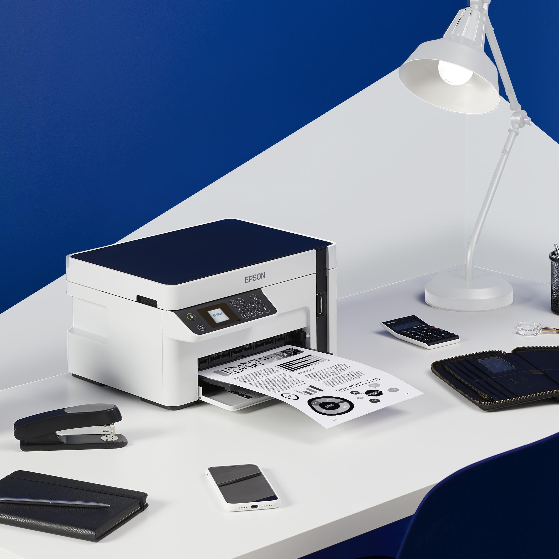 Epson - Multifunções Epson EcoTank ET-M2120 Monocromática Wi-Fi