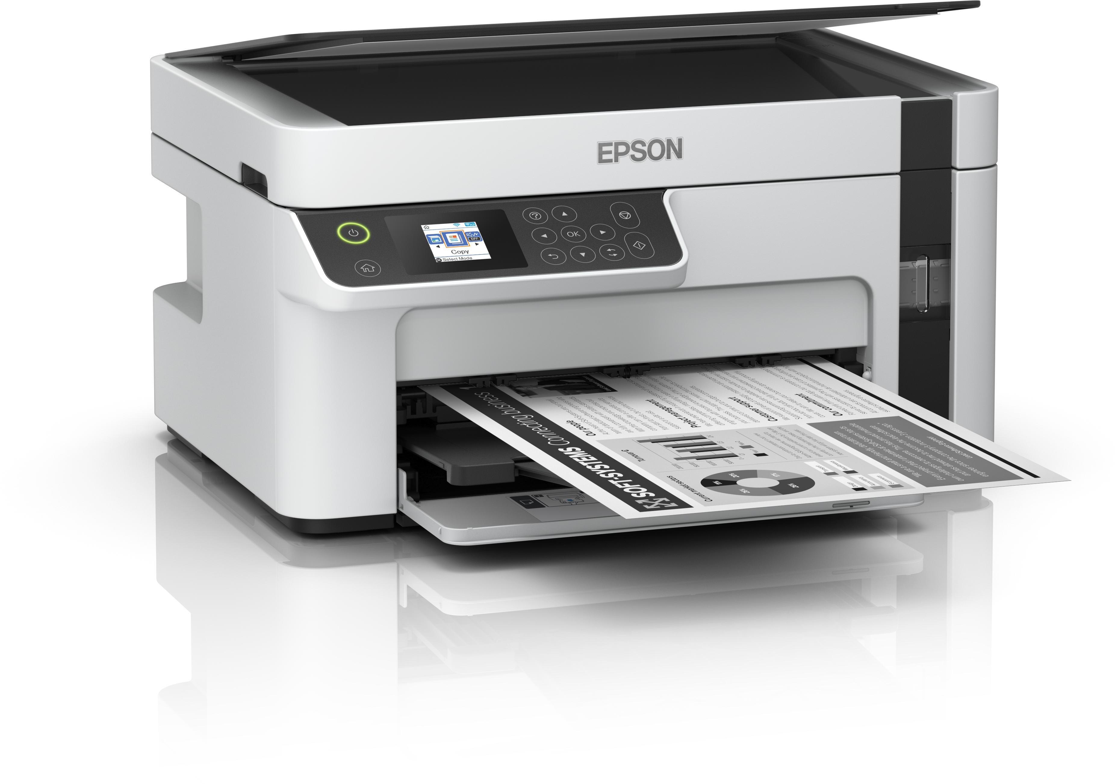 Epson - Multifunções Epson EcoTank ET-M2120 Monocromática Wi-Fi