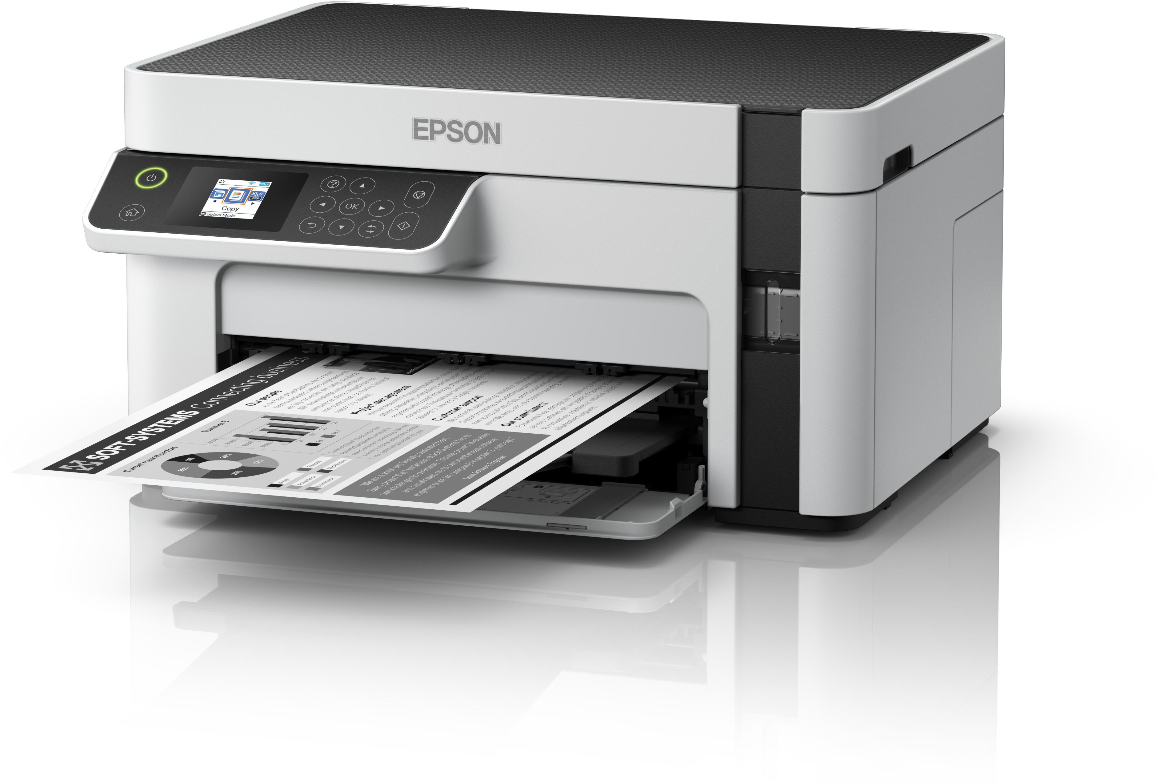 Epson - Multifunções Epson EcoTank ET-M2120 Monocromática Wi-Fi