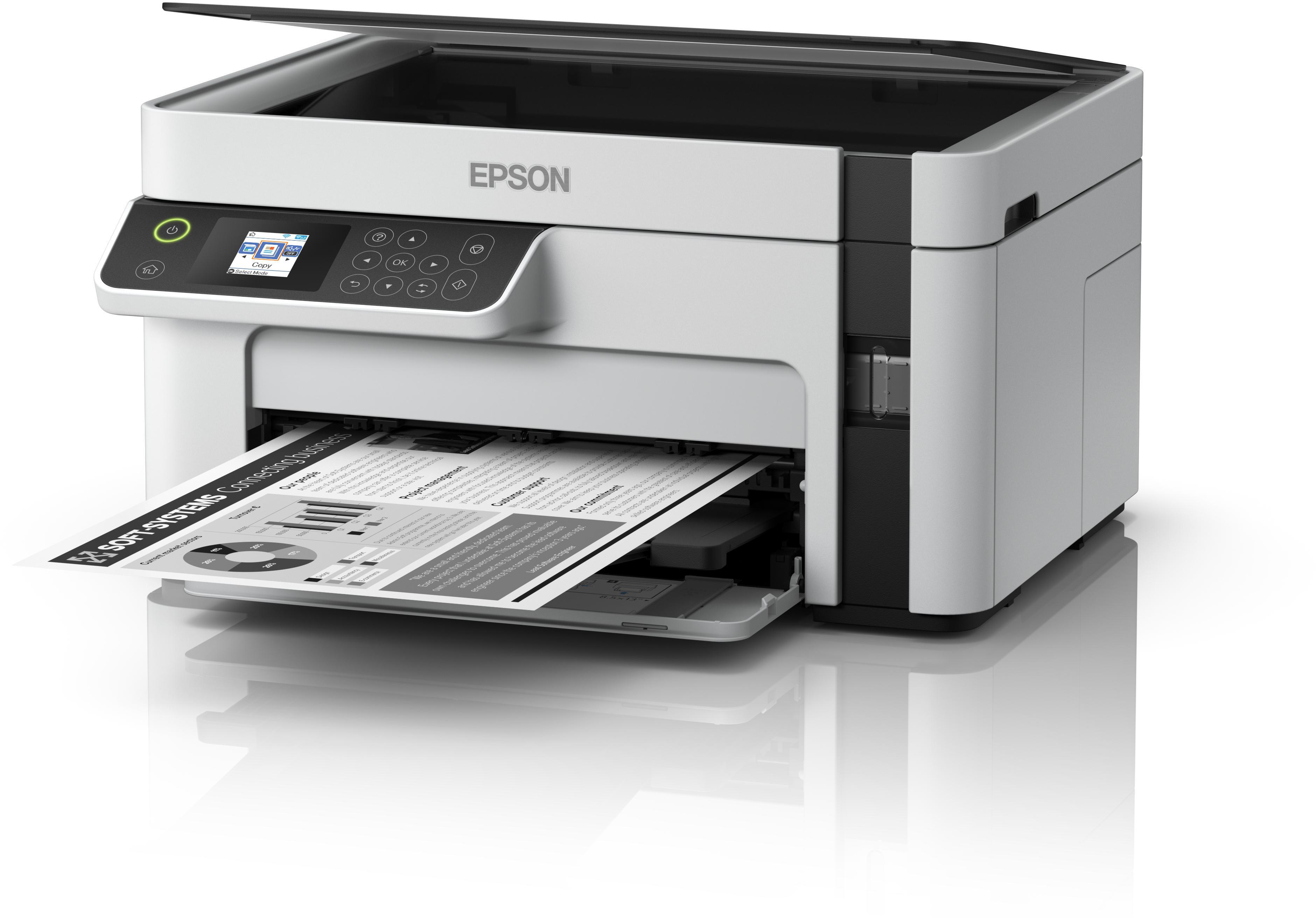 Epson - Multifunções Epson EcoTank ET-M2120 Monocromática Wi-Fi