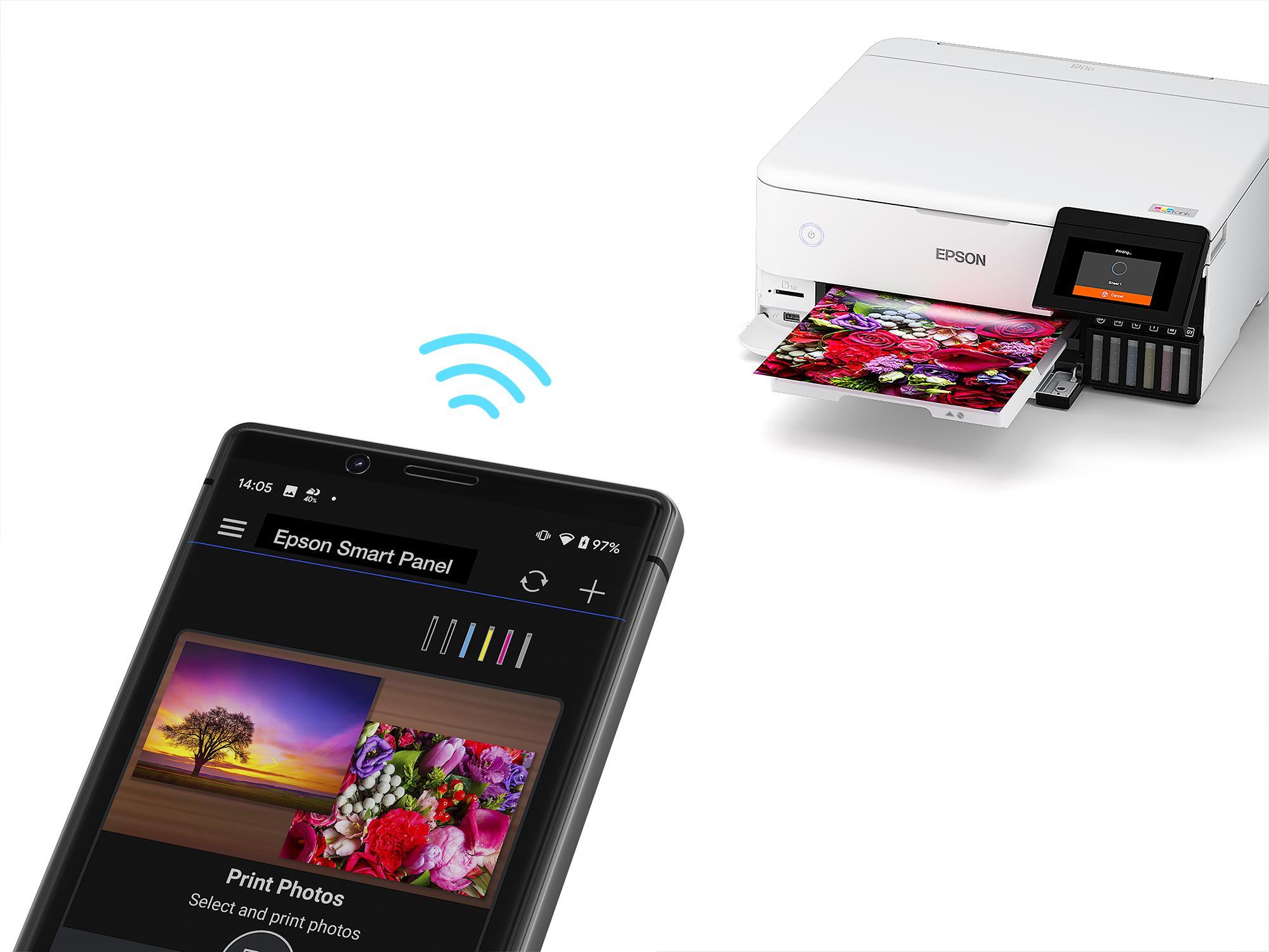 Epson - Multifunções Epson EcoTank ET-8500 Wi-Fi