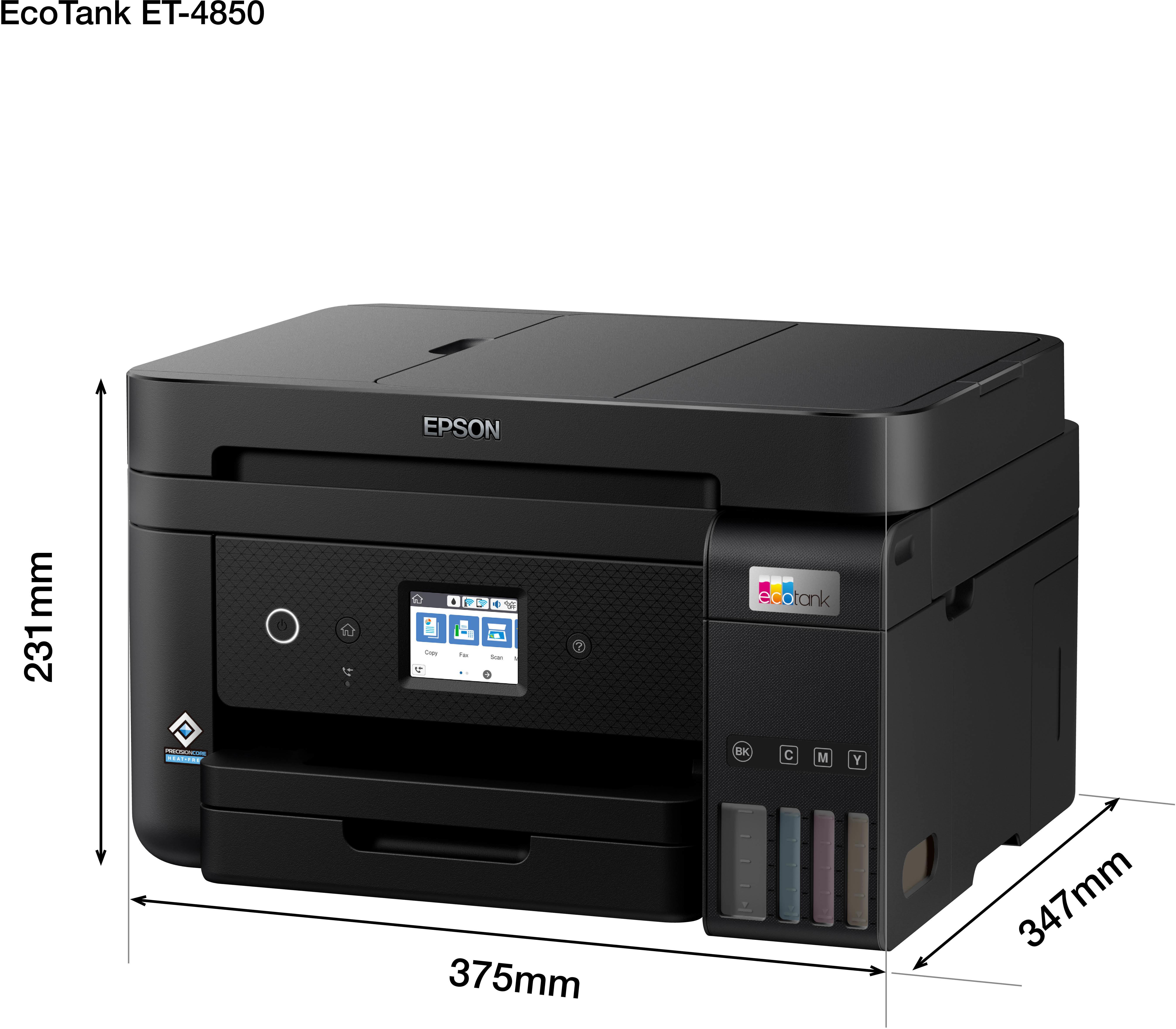 Epson - Multifunções Epson EcoTank ET-4850 Wi-Fi