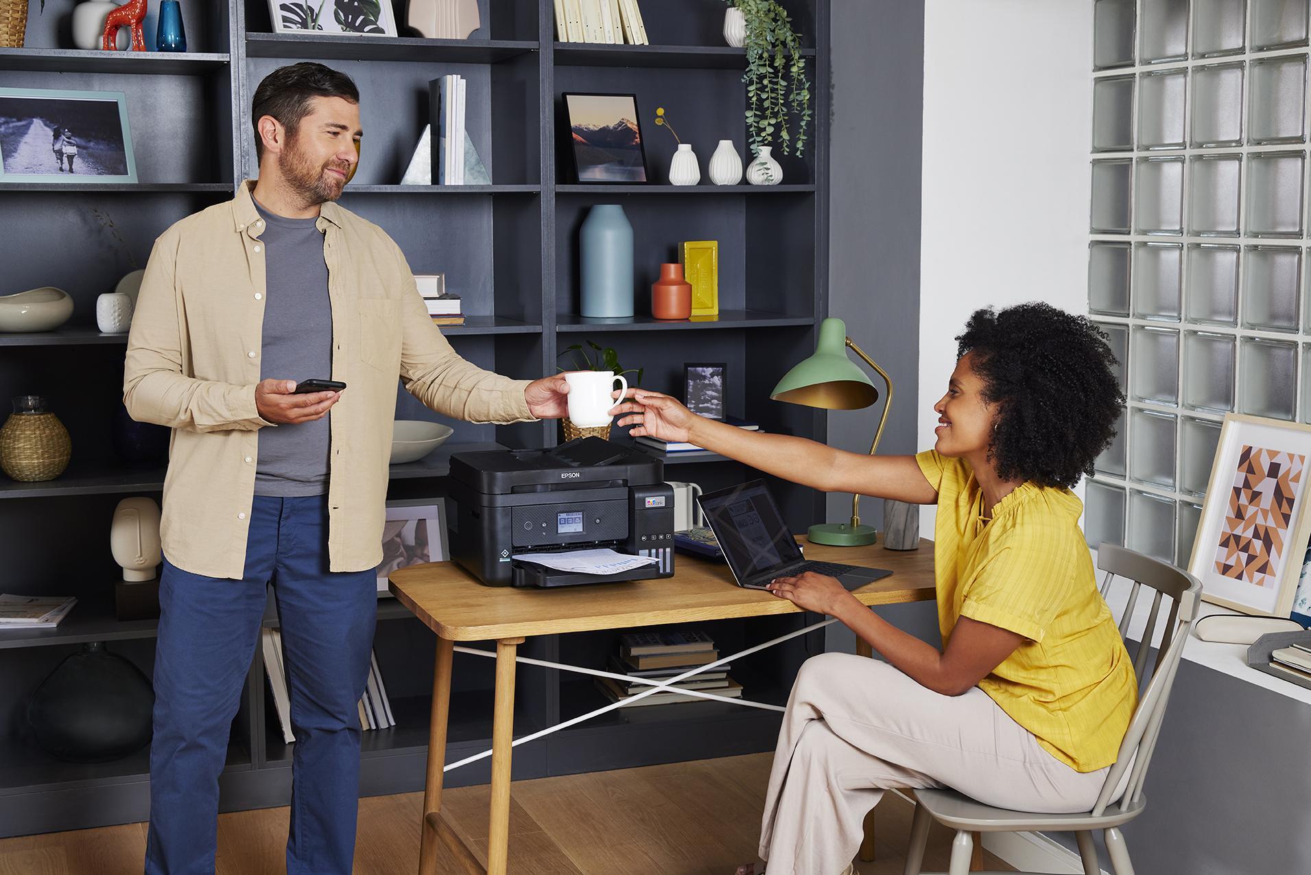Epson - Multifunções Epson EcoTank ET-4850 Wi-Fi