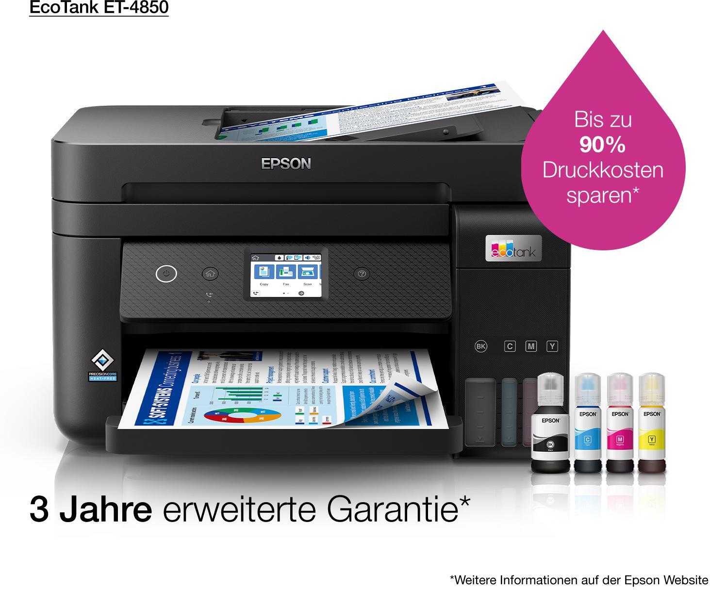 Epson - Multifunções Epson EcoTank ET-4850 Wi-Fi