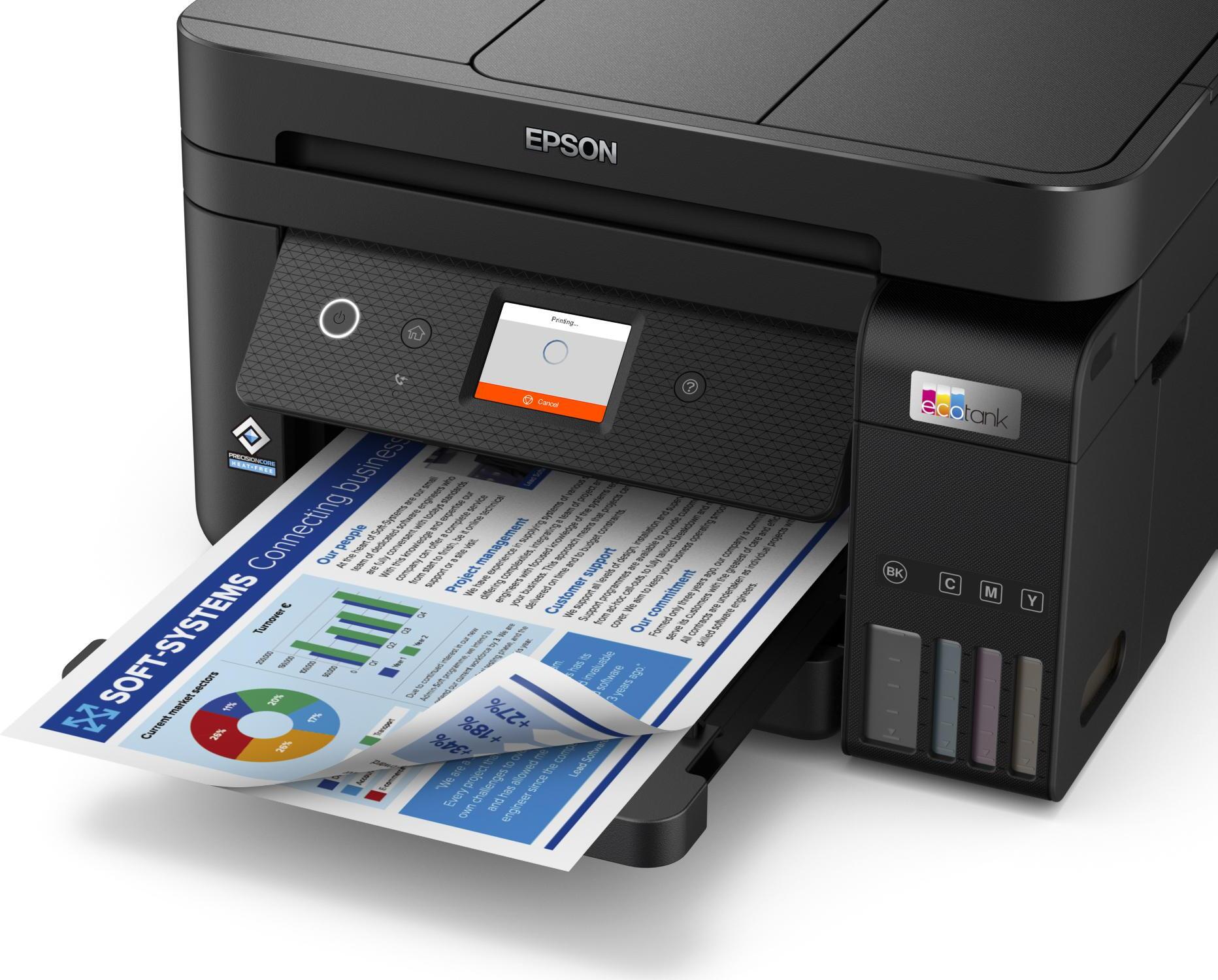 Epson - Multifunções Epson EcoTank ET-4850 Wi-Fi