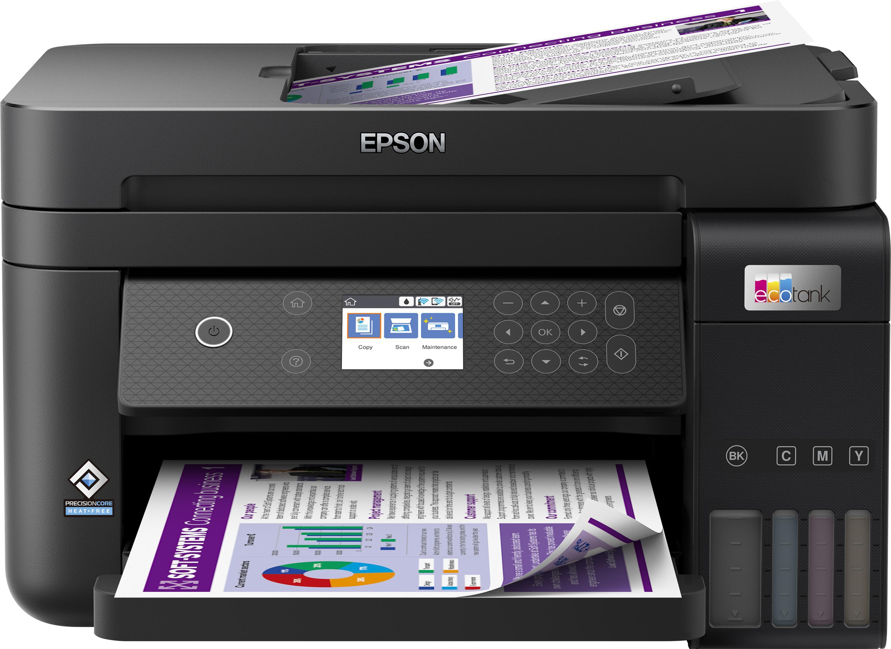 Epson - Multifunções Epson EcoTank ET-3850 Wi-Fi