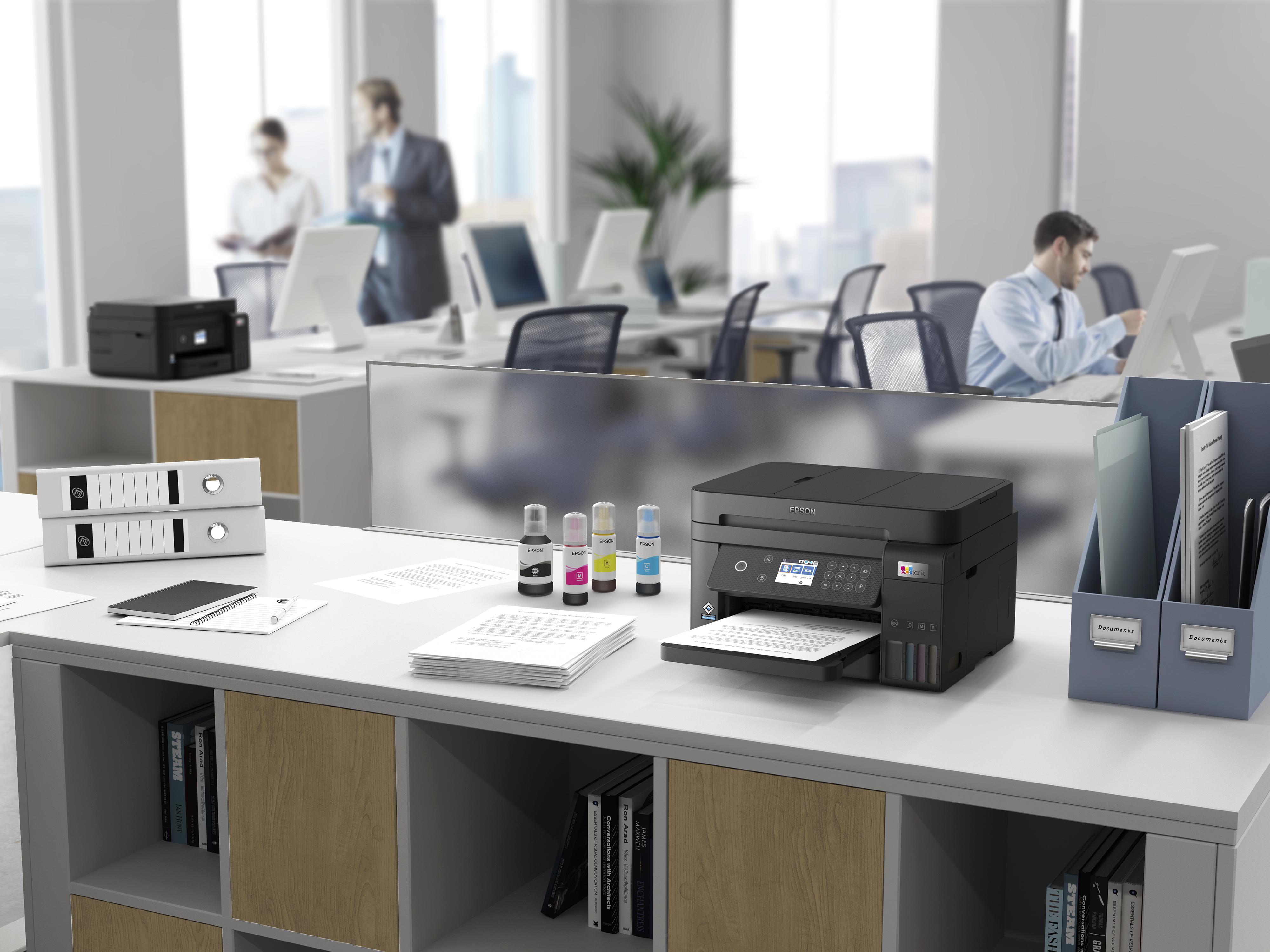 Epson - Multifunções Epson EcoTank ET-3850 Wi-Fi