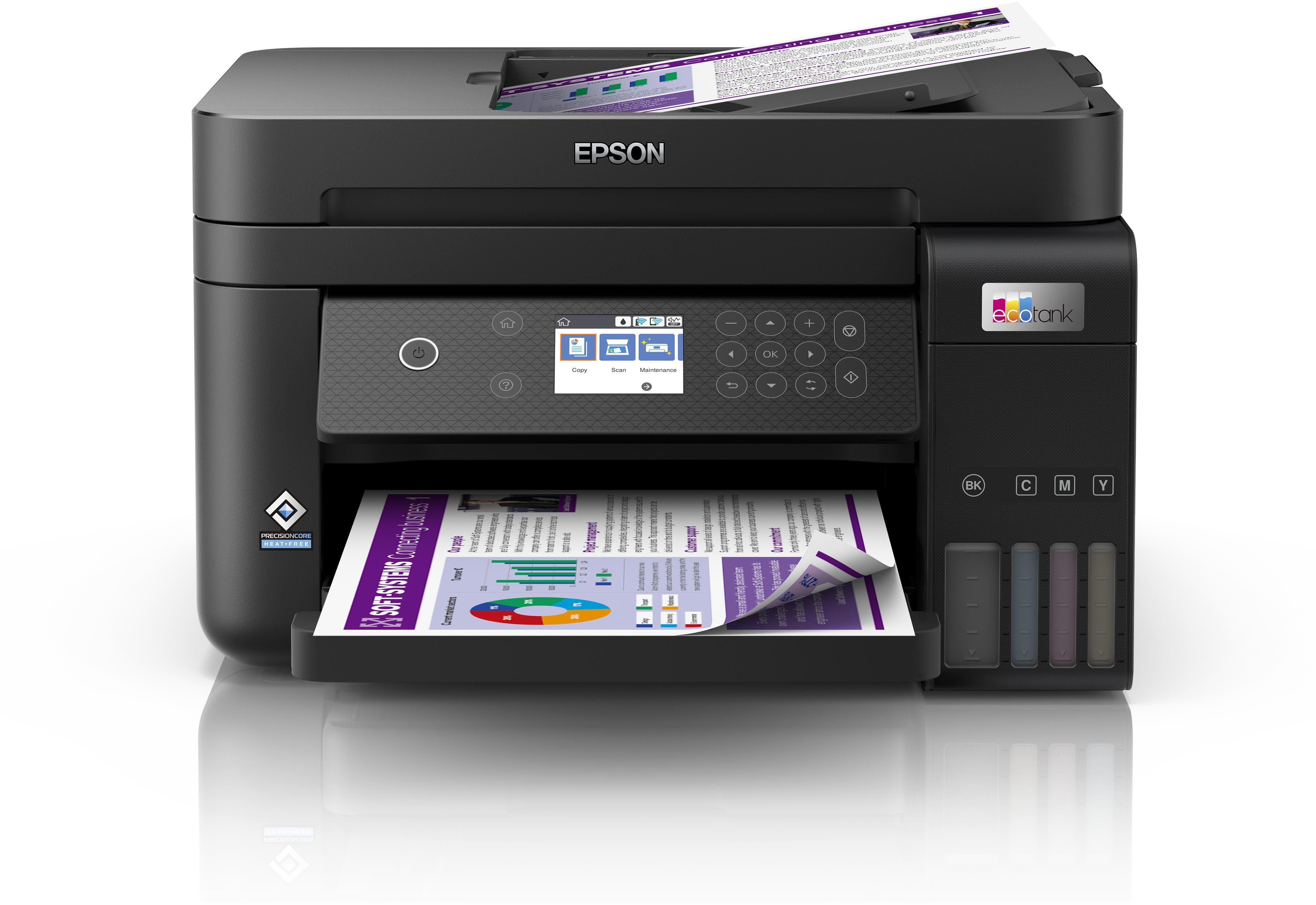 Epson - Multifunções Epson EcoTank ET-3850 Wi-Fi