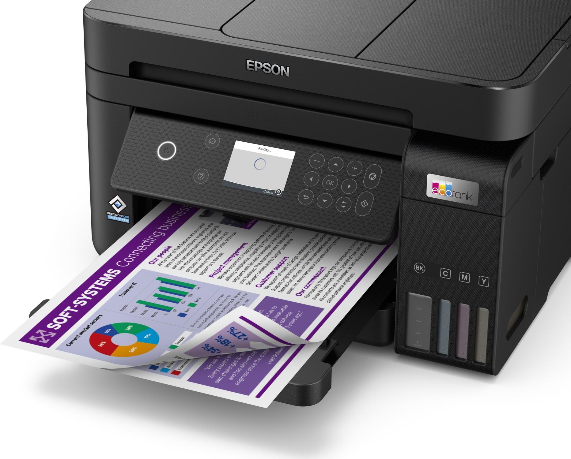 Epson - Multifunções Epson EcoTank ET-3850 Wi-Fi