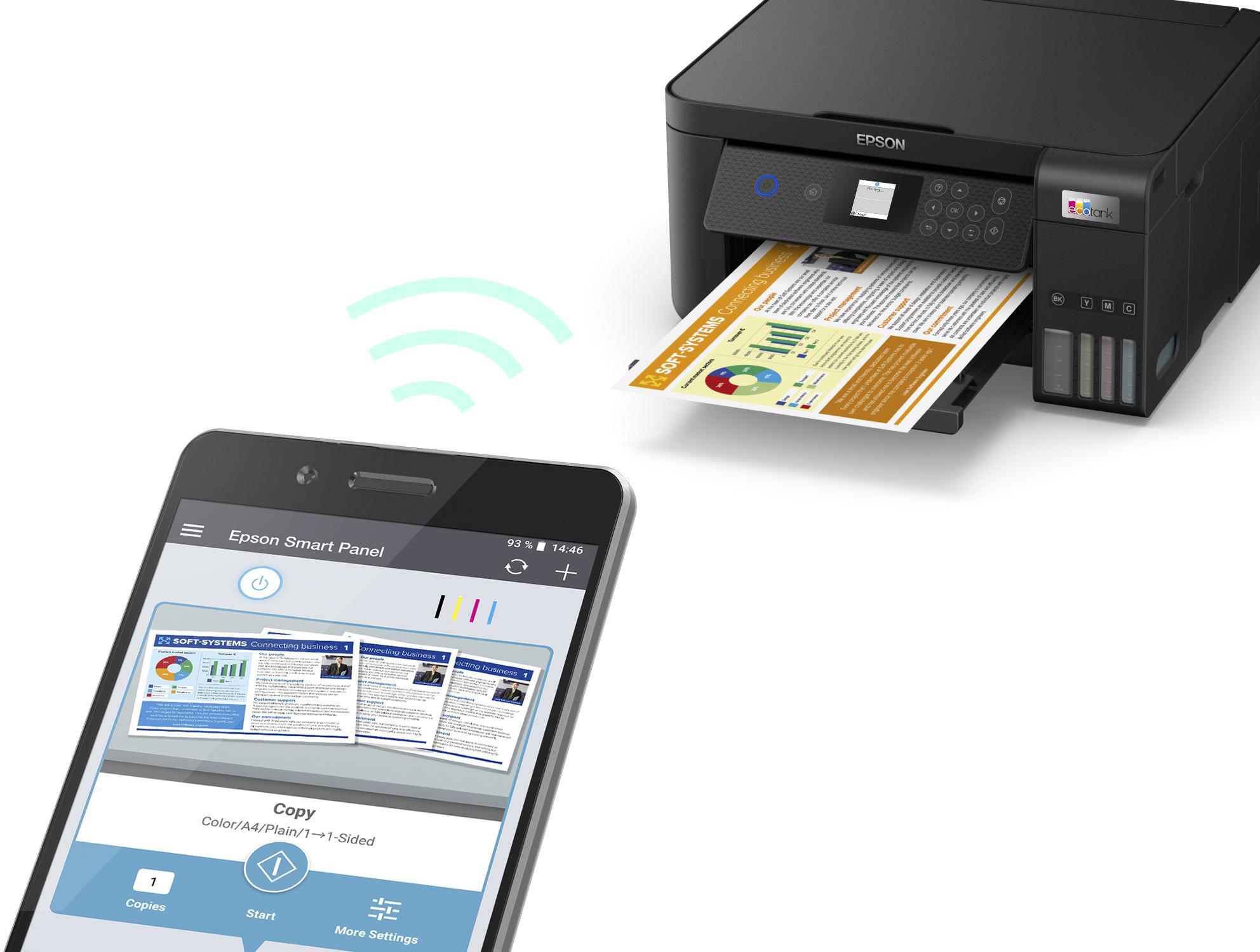 Epson - Multifunções Epson EcoTank ET-2850 Wi-Fi