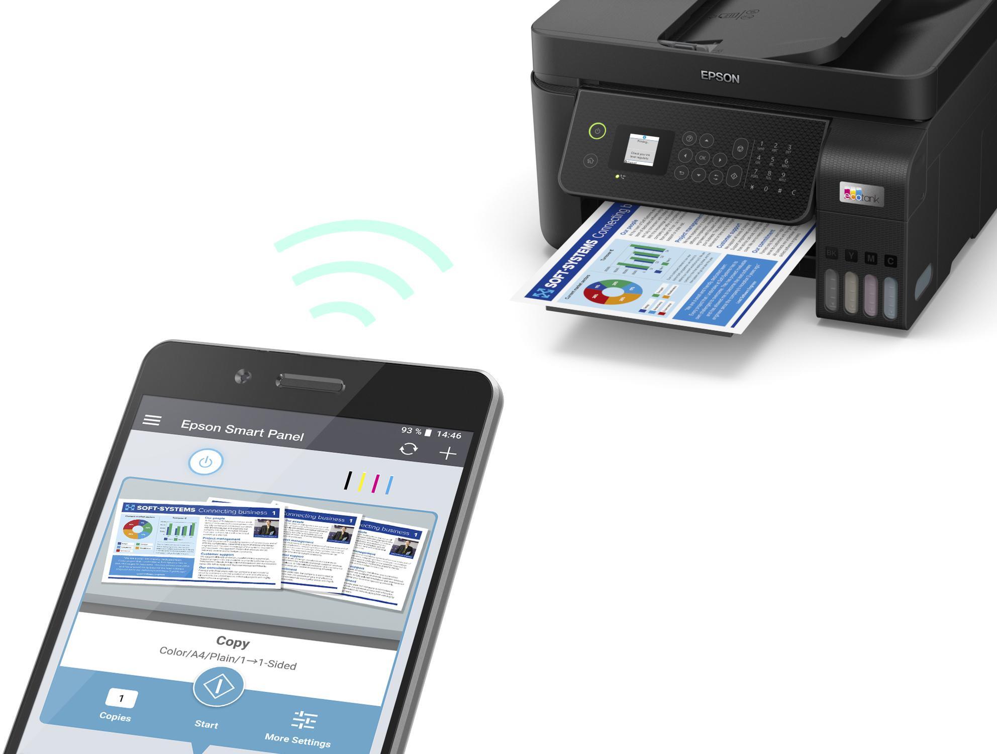 Epson - Multifunções Epson EcoTank ET-4800 Wi-Fi