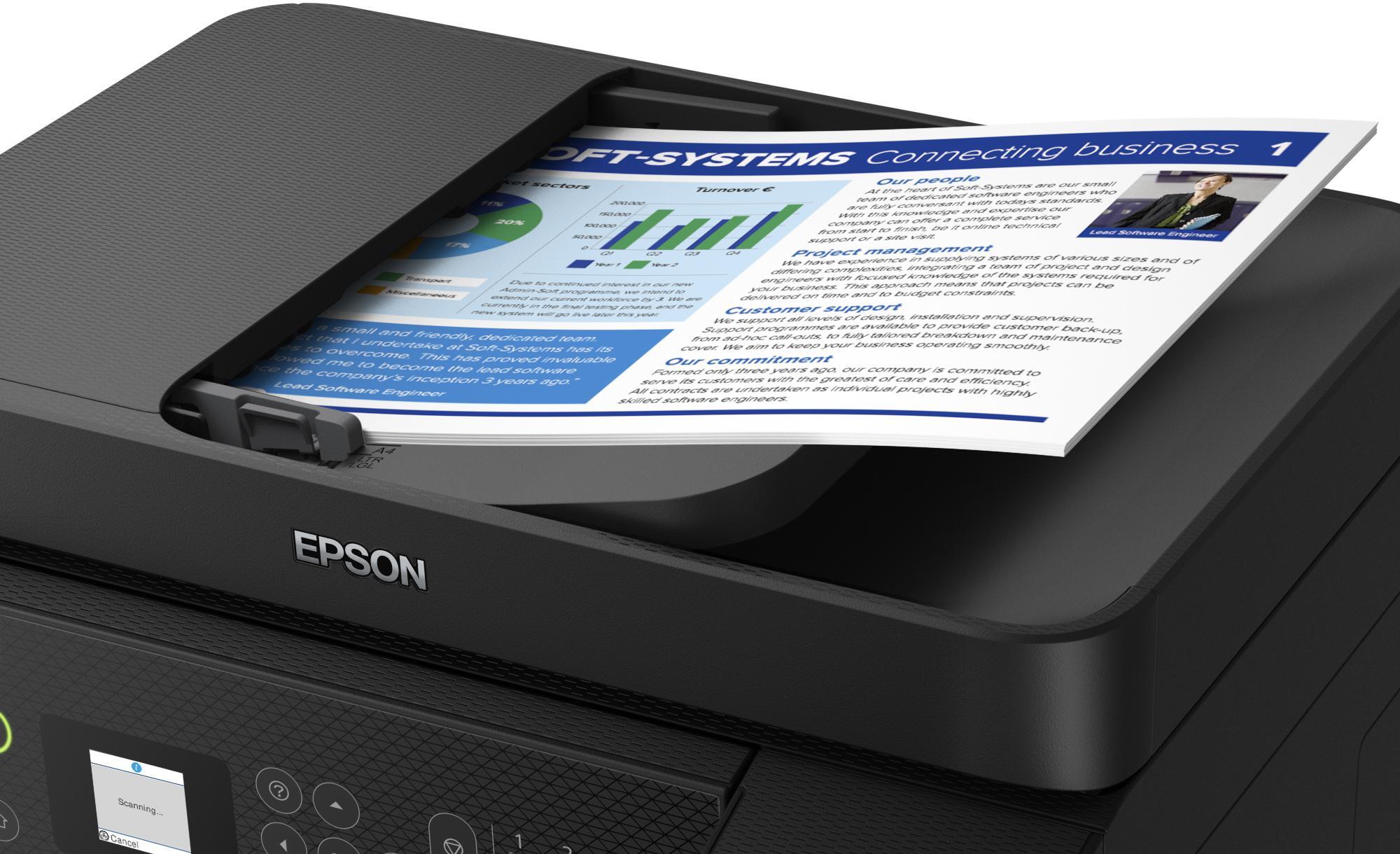 Epson - Multifunções Epson EcoTank ET-4800 Wi-Fi