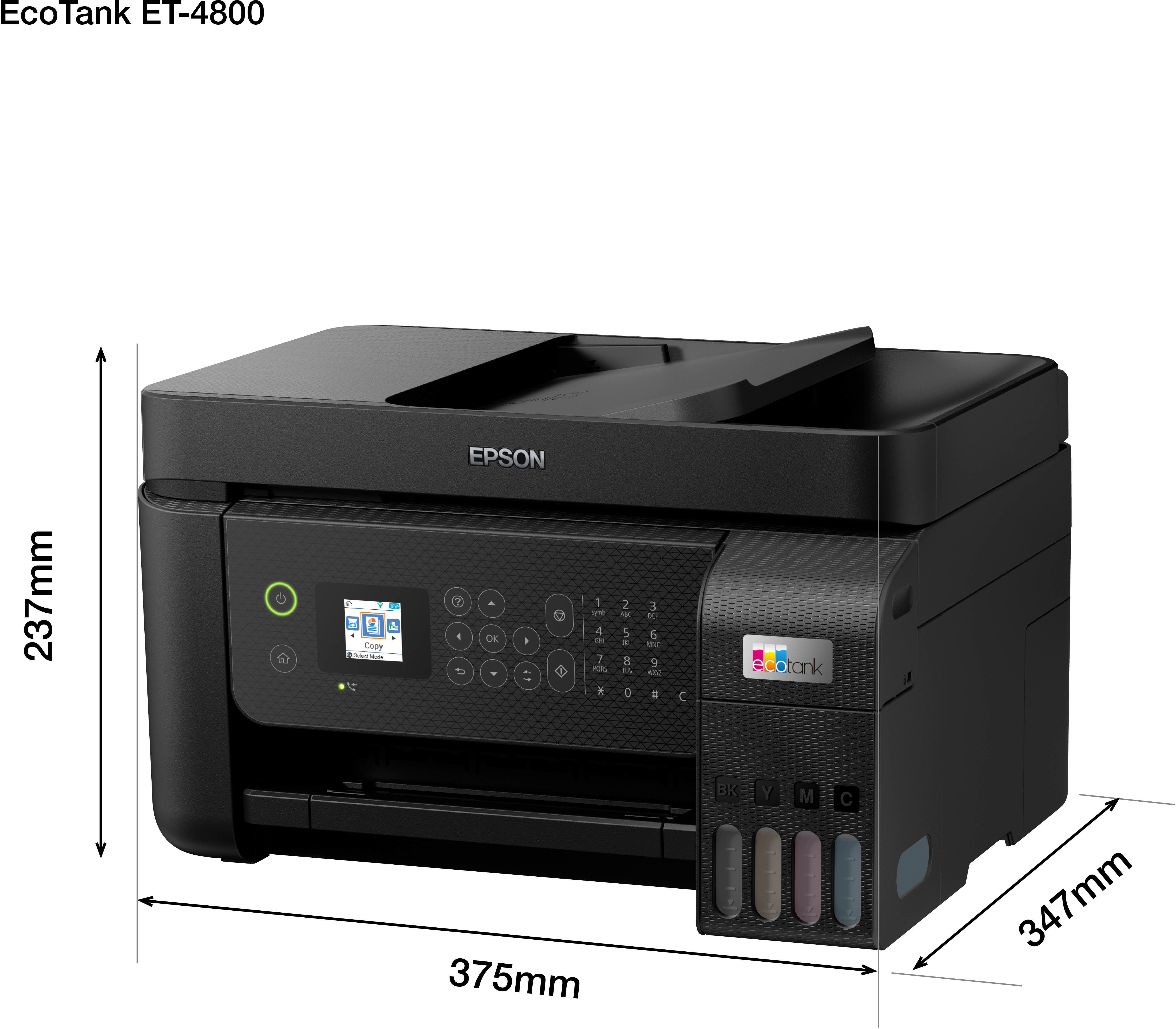 Epson - Multifunções Epson EcoTank ET-4800 Wi-Fi