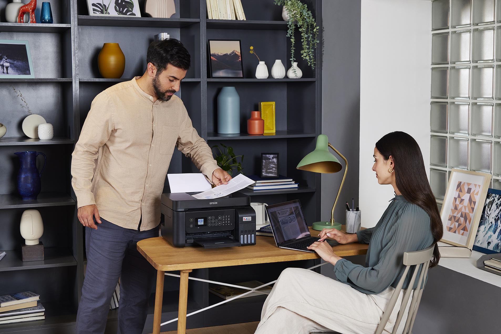 Epson - Multifunções Epson EcoTank ET-4800 Wi-Fi
