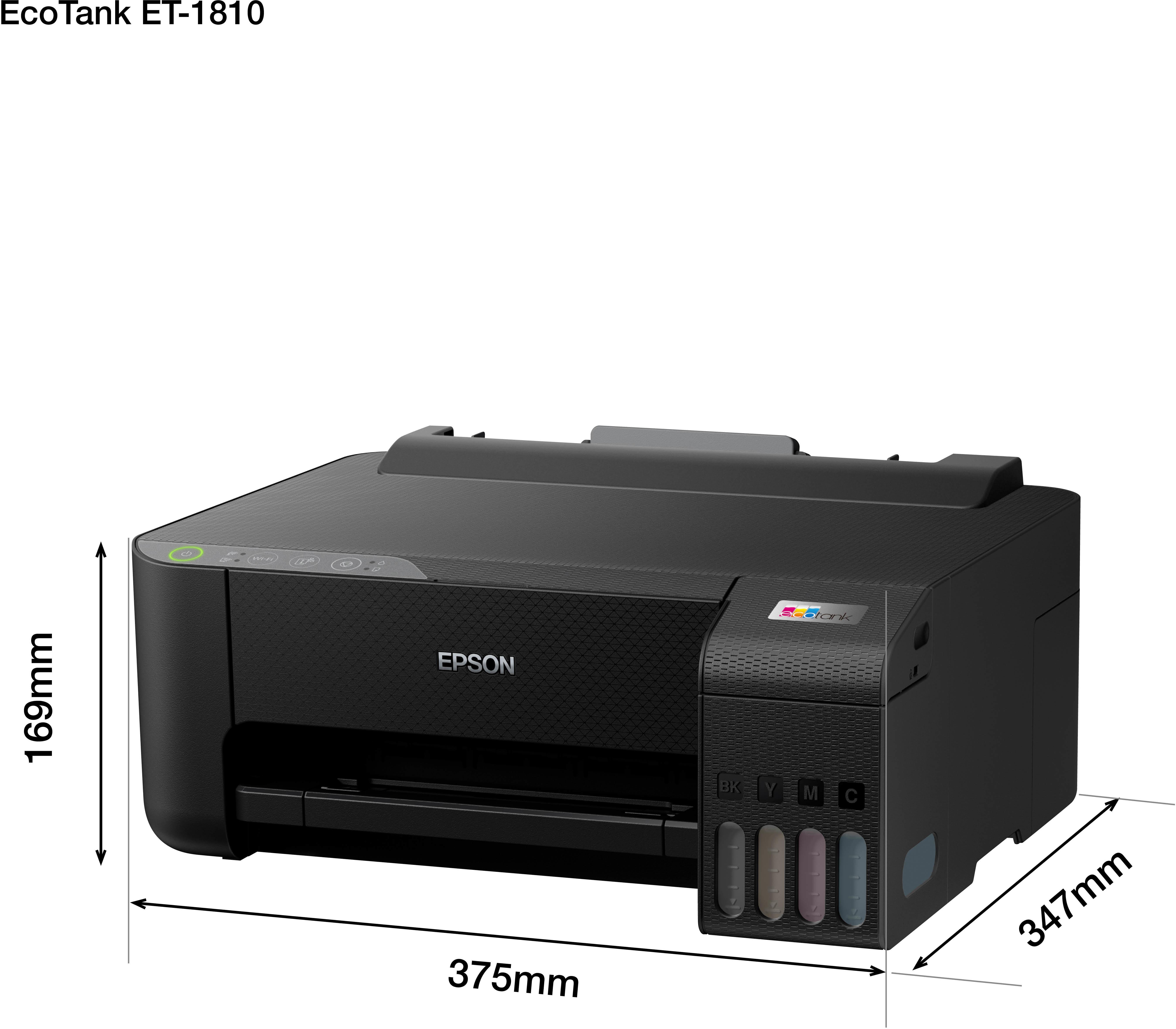 Epson - Impressora Epson EcoTank ET-1810 Wi-Fi