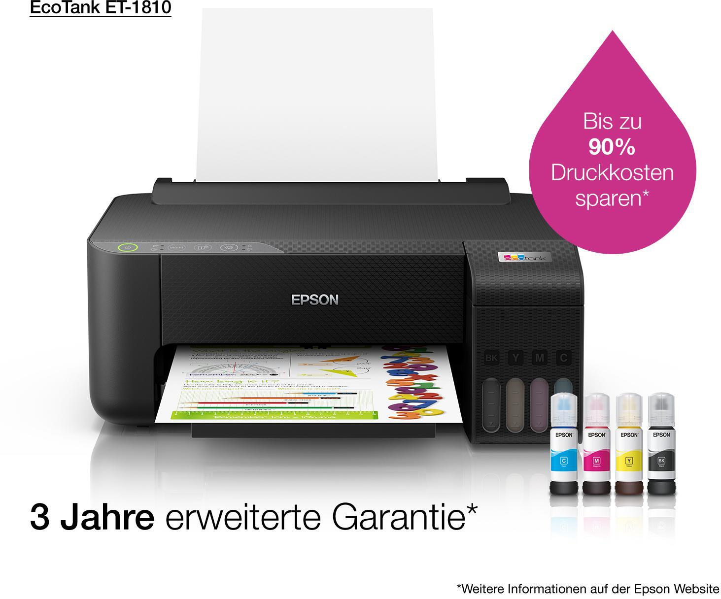 Epson - Impressora Epson EcoTank ET-1810 Wi-Fi
